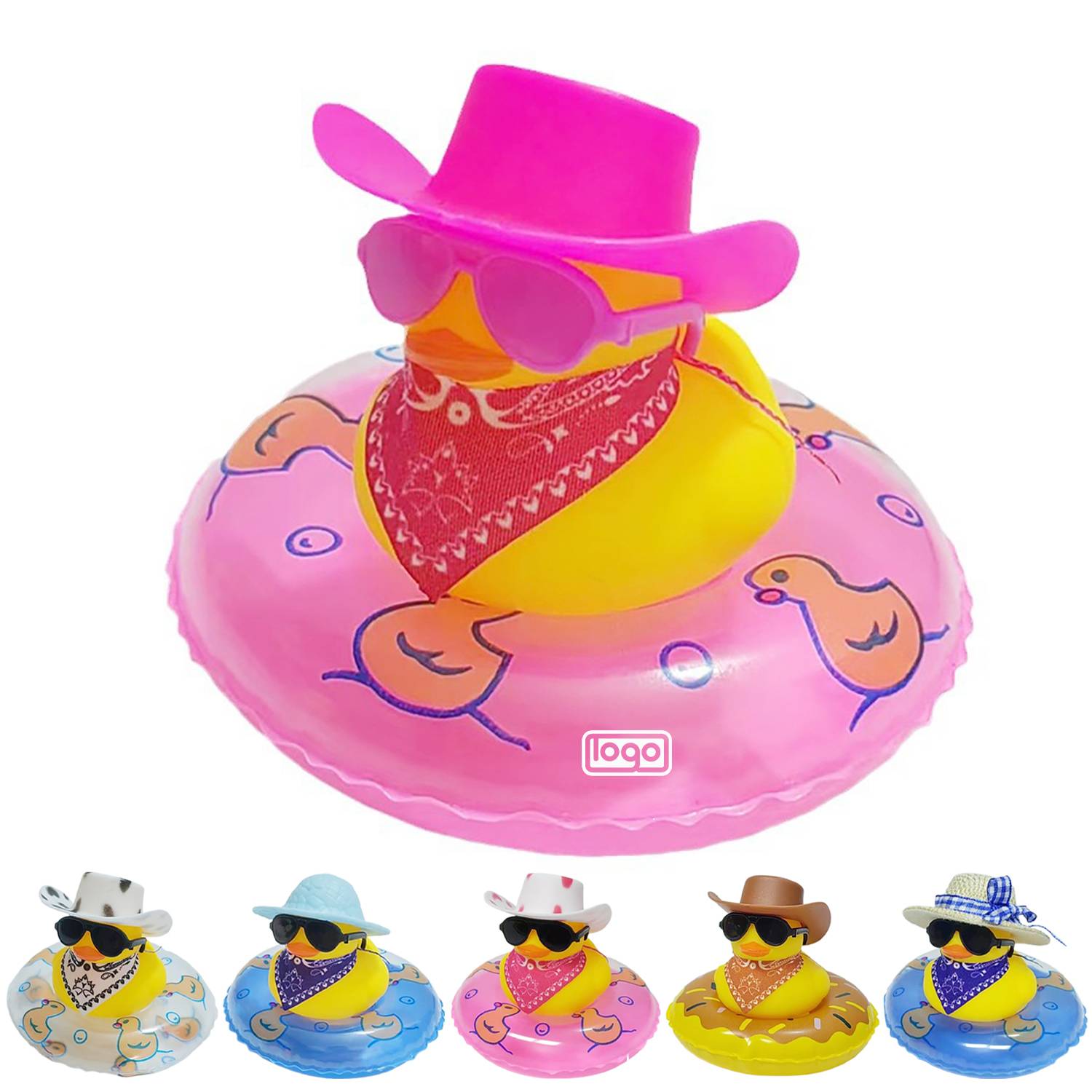 Western Cowboy Style Rubber Duck 1