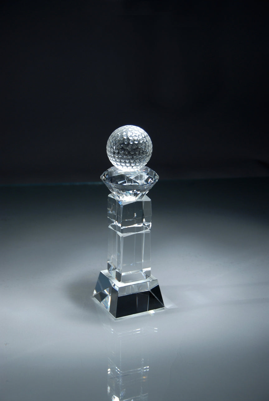 Crystal Golf Ball Tower 2
