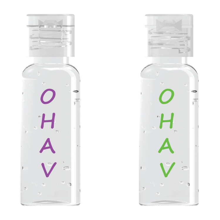 1.7 oz Hand Sanitizer Round Body - 62% Alcohol 1