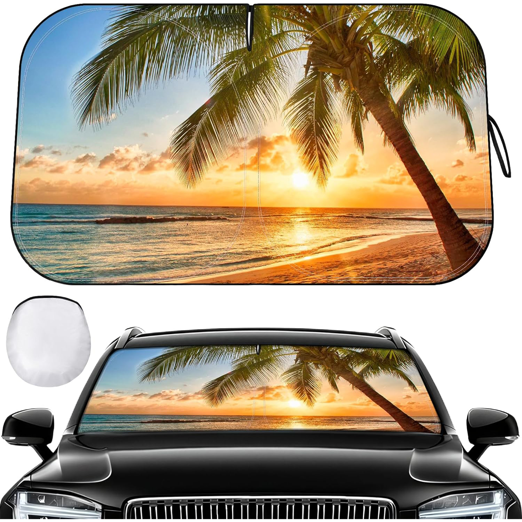 Foldable Car Windshield Sun Shade 1