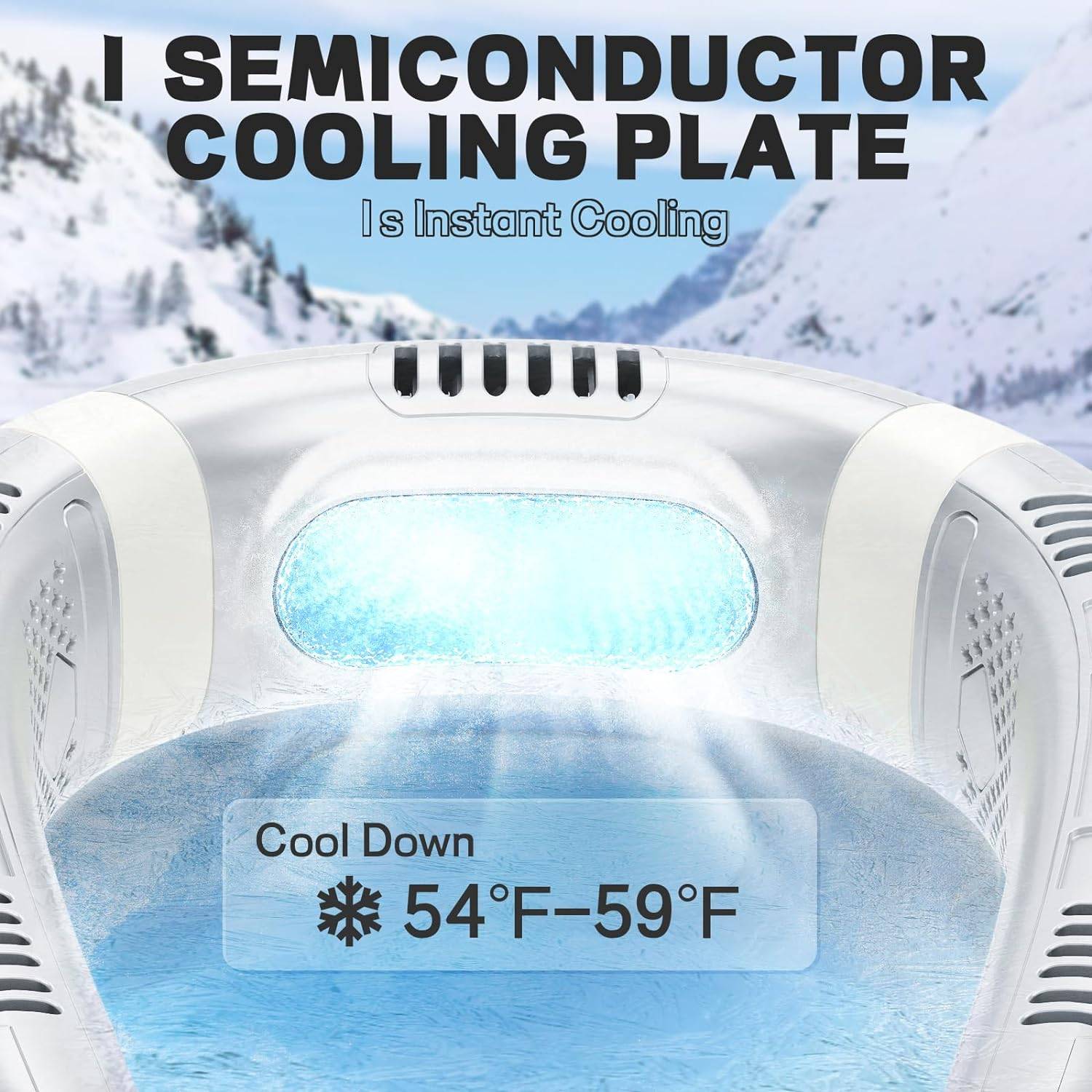 Portable Cooling Neck Bladeless Fan 4