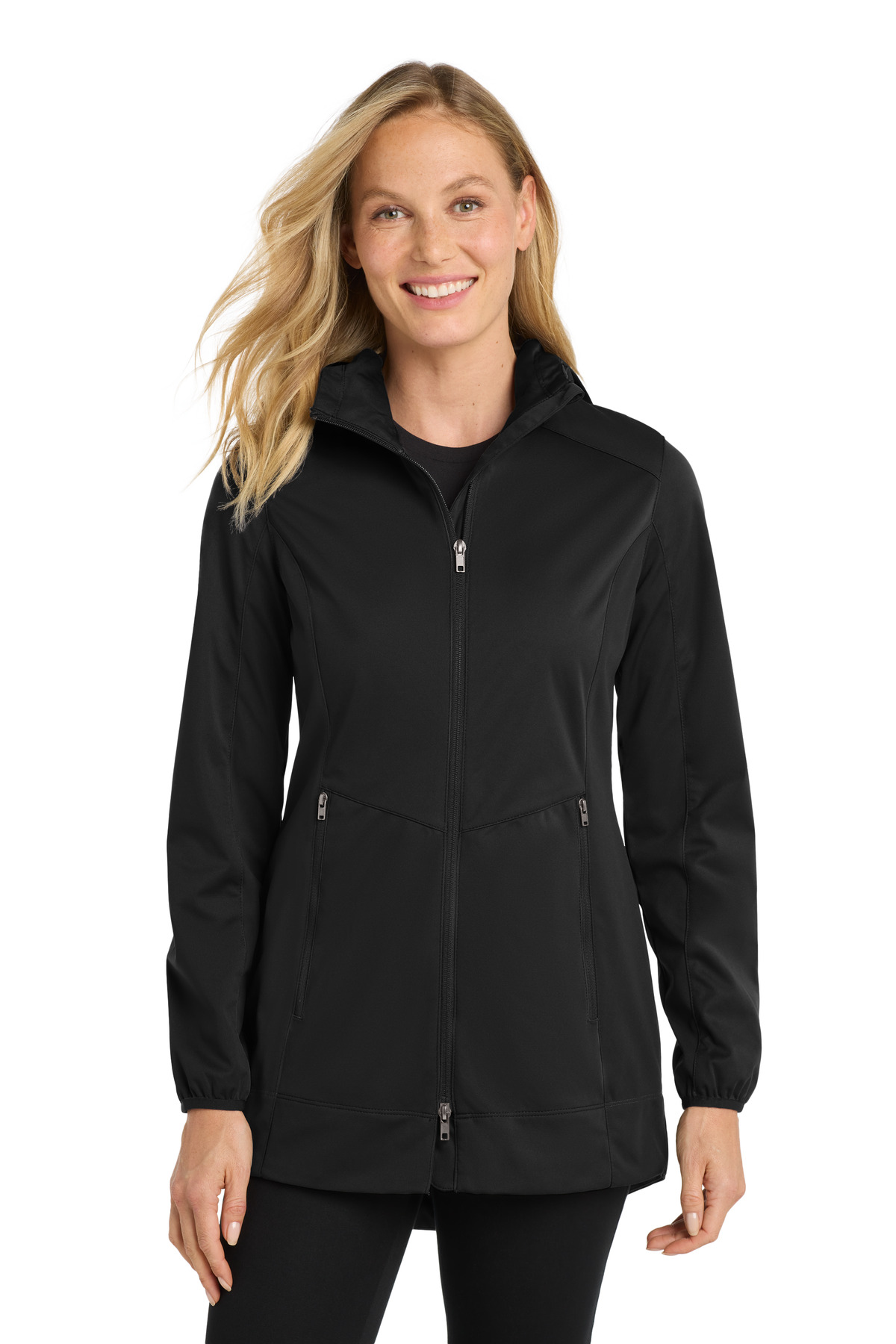 Port Authority Women's Active Hooded Soft Shell Jacket. L719 27