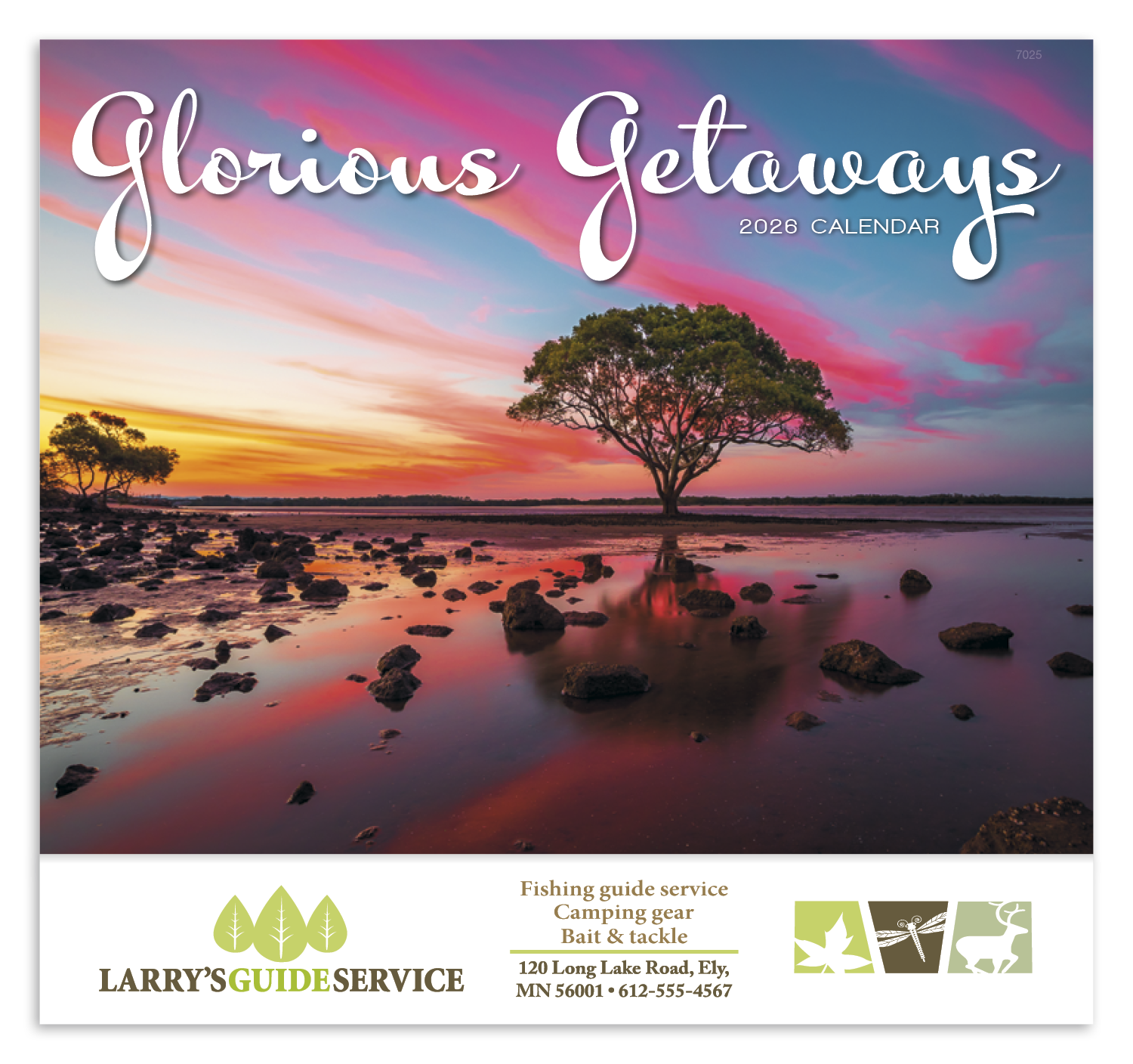 Good Value™ Glorious Getaways - Stapled Calendar 10