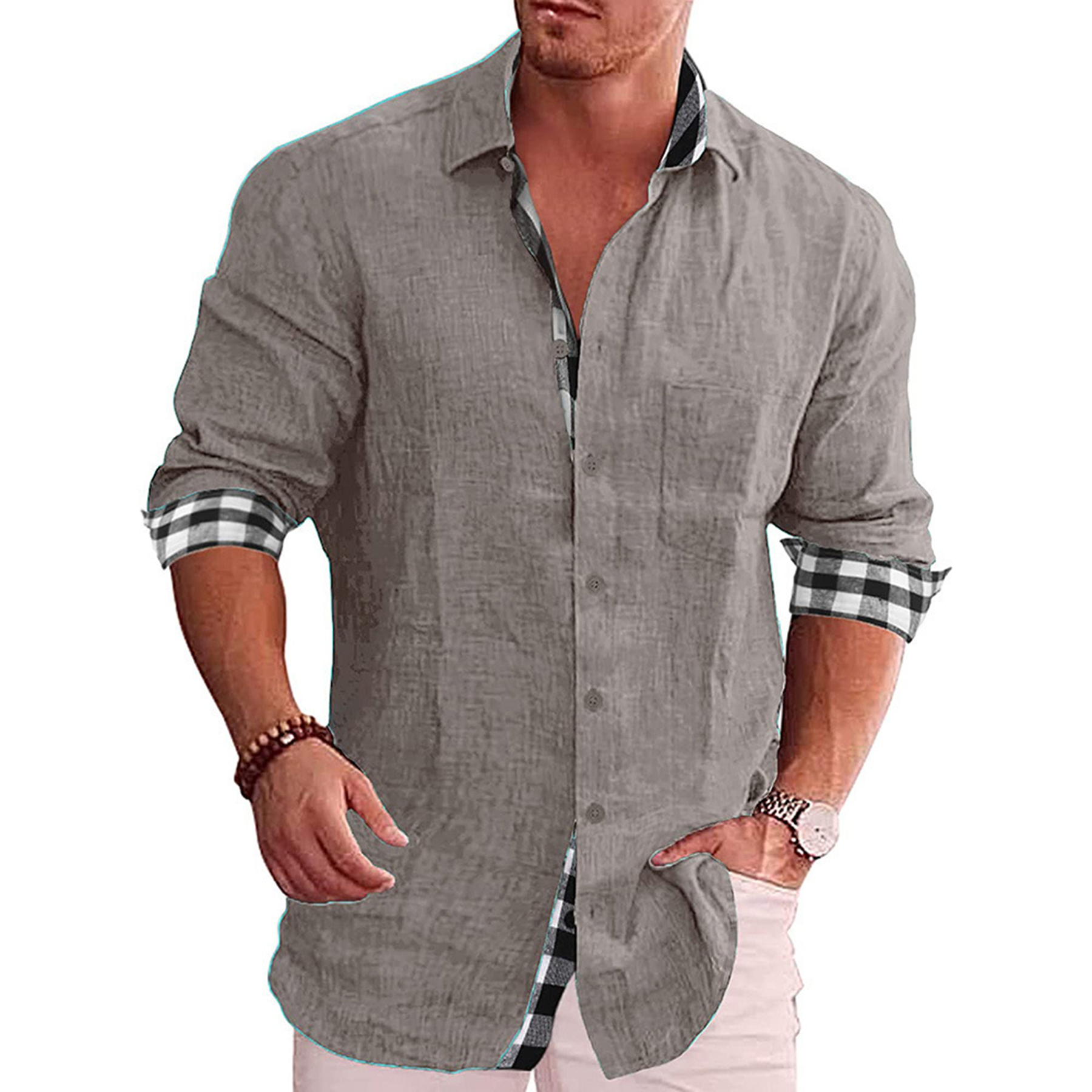 Casual Linen Shirt 2