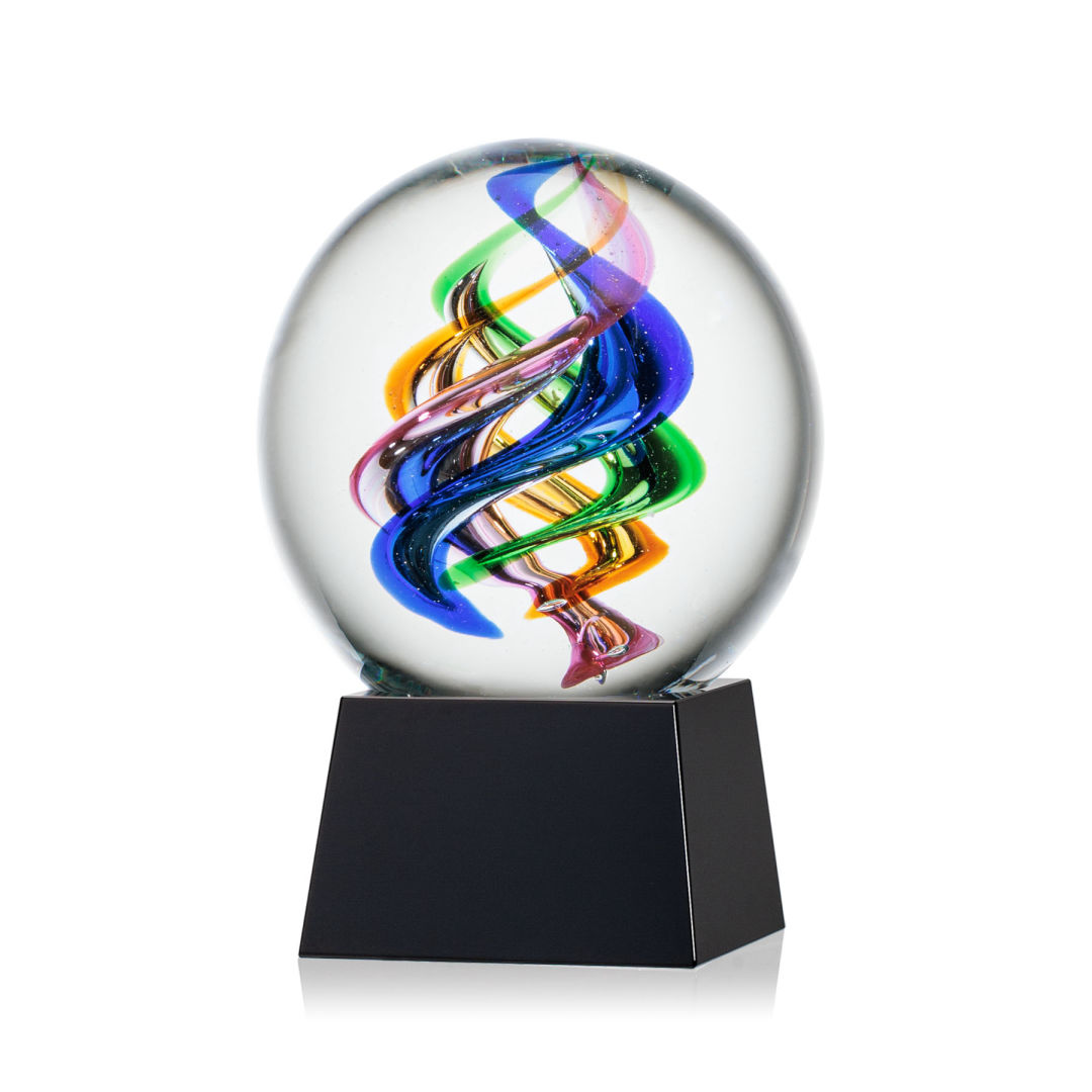 Galileo Award on Robson Base - Black 3
