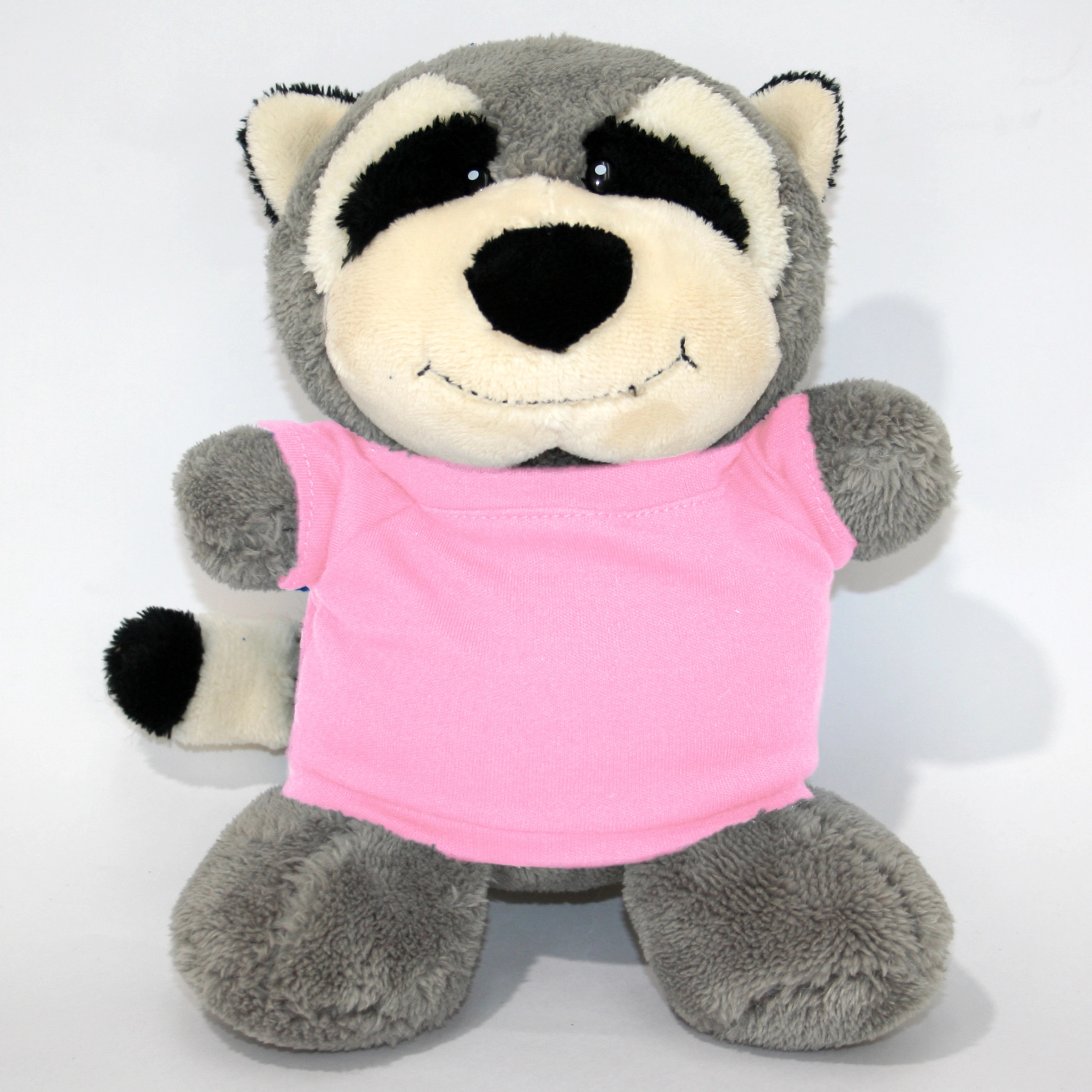 10" Smiling Faces Sitting Raccoon 9