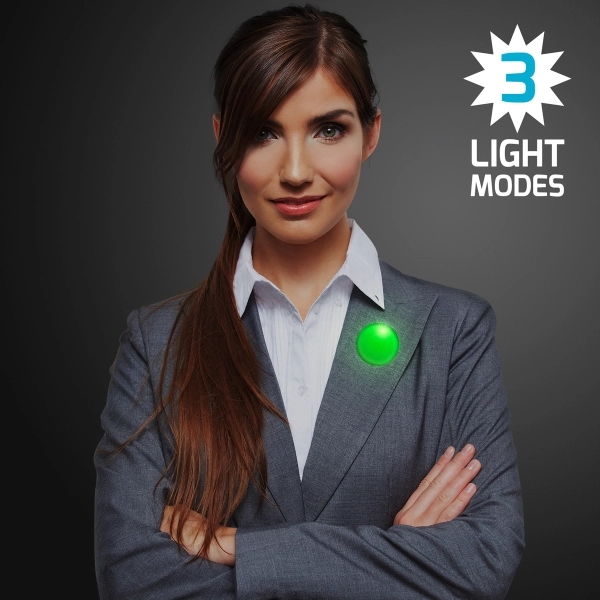 Frosted blinking circle clips 16