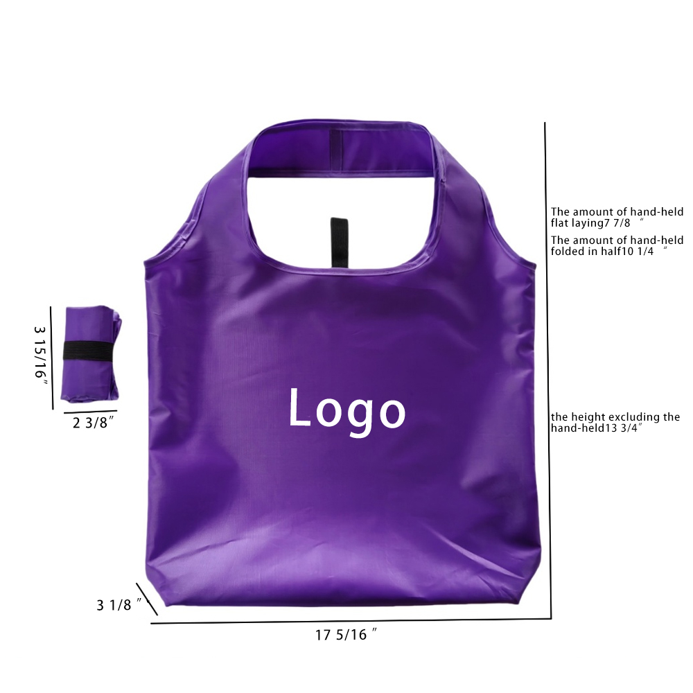 Oxford cloth hand-held eco-friendly loose and tight strapping folding storage bag 4
