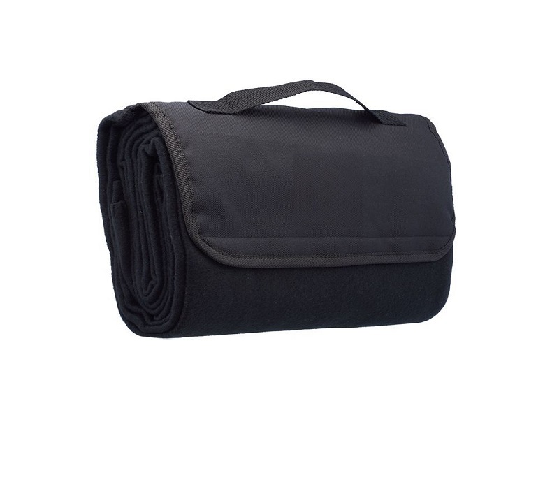Roll Up Picnic Blanket with Easy Carry Handle 45" X 55" 3