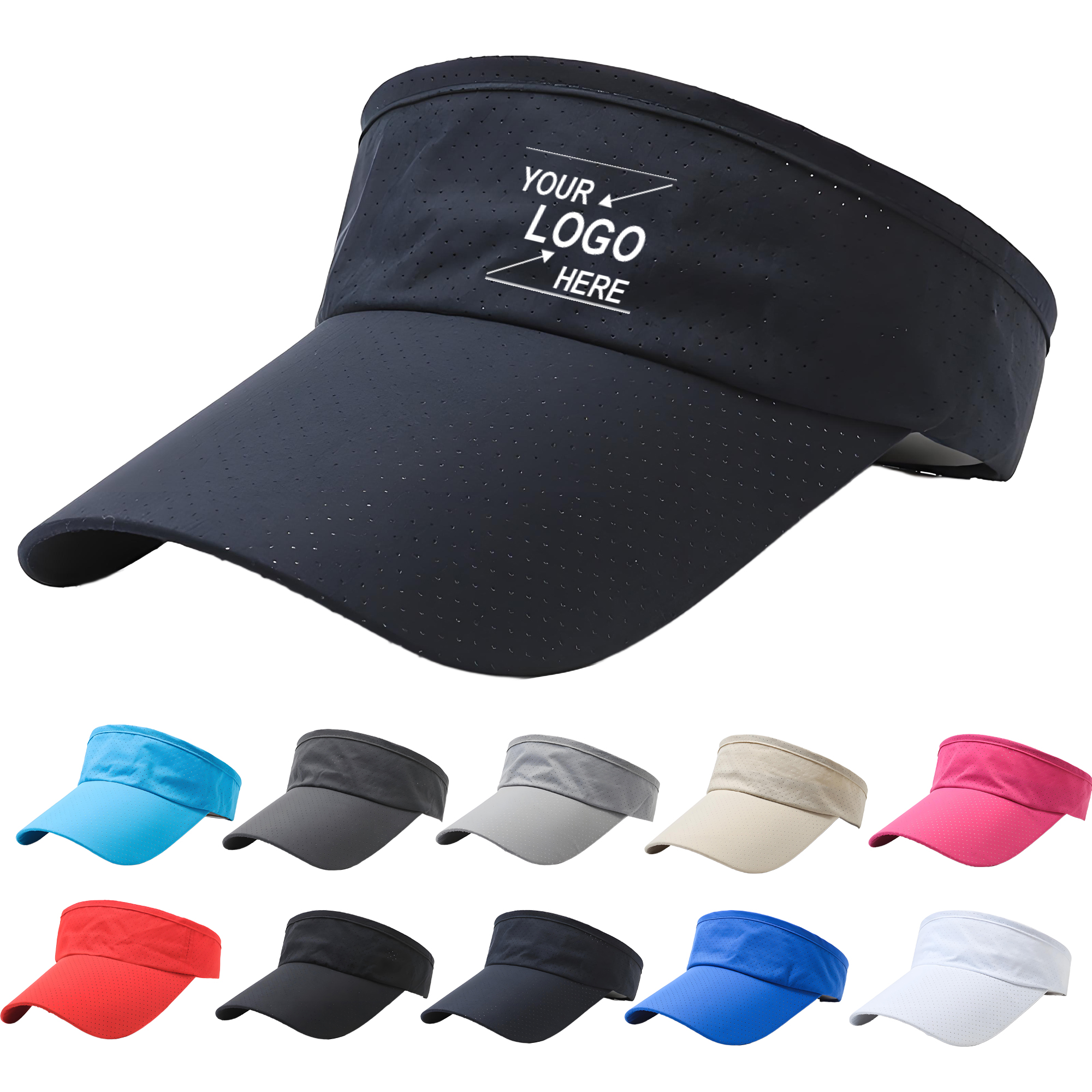 Sporty Sun Visor Hat for Outdoor Activities 4