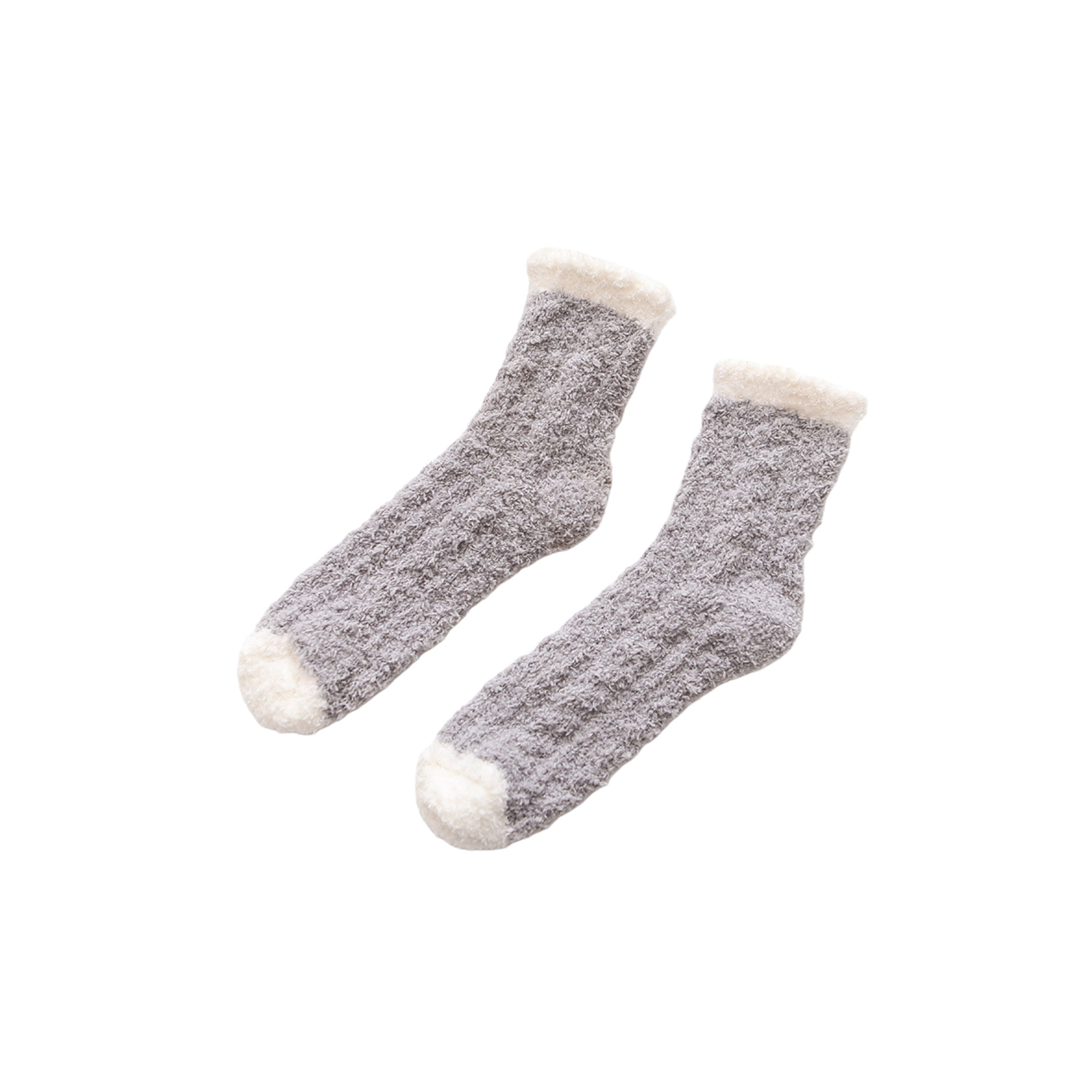 Custom Logo Fuzzy Winter Socks 4