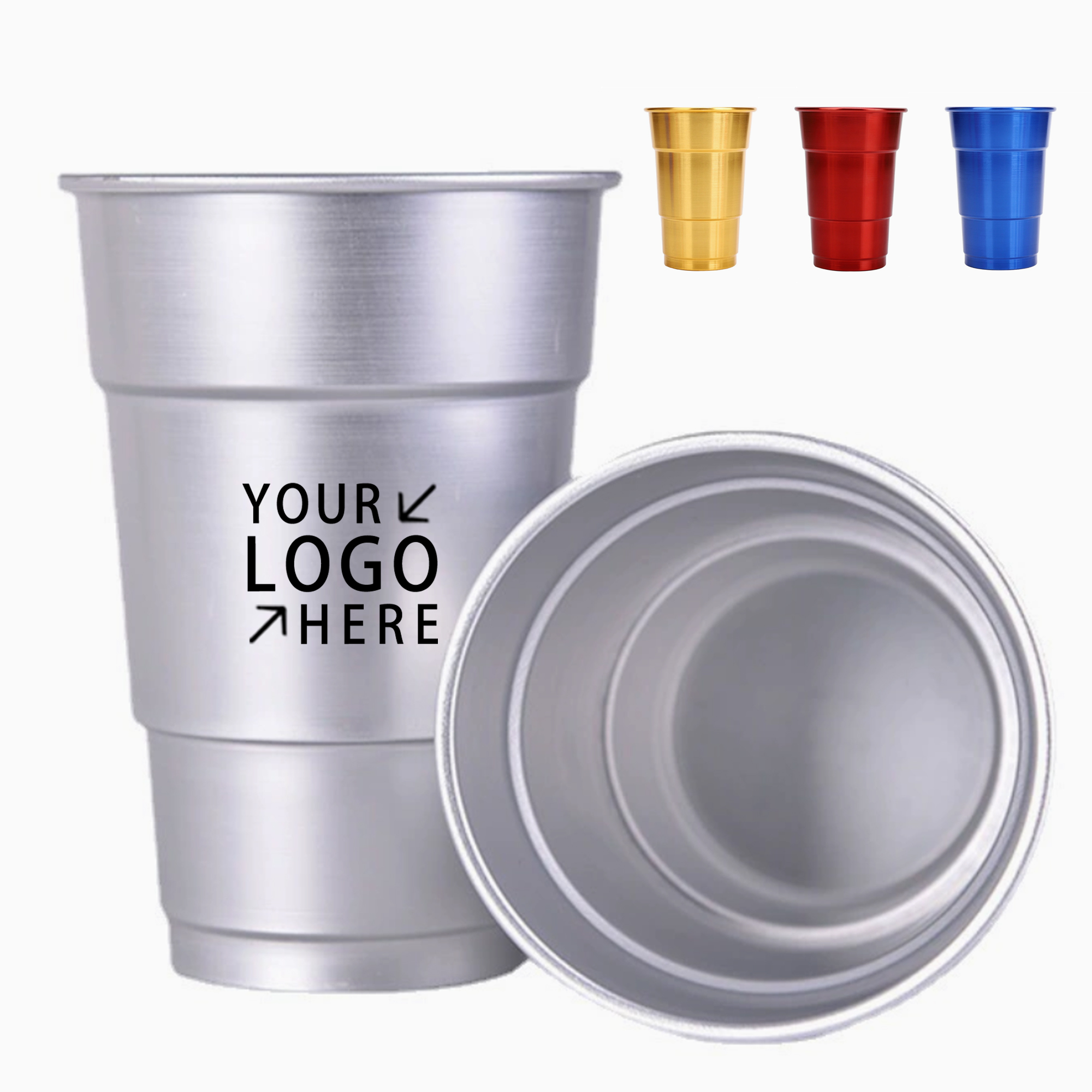 16 Oz Aluminum Cup 2