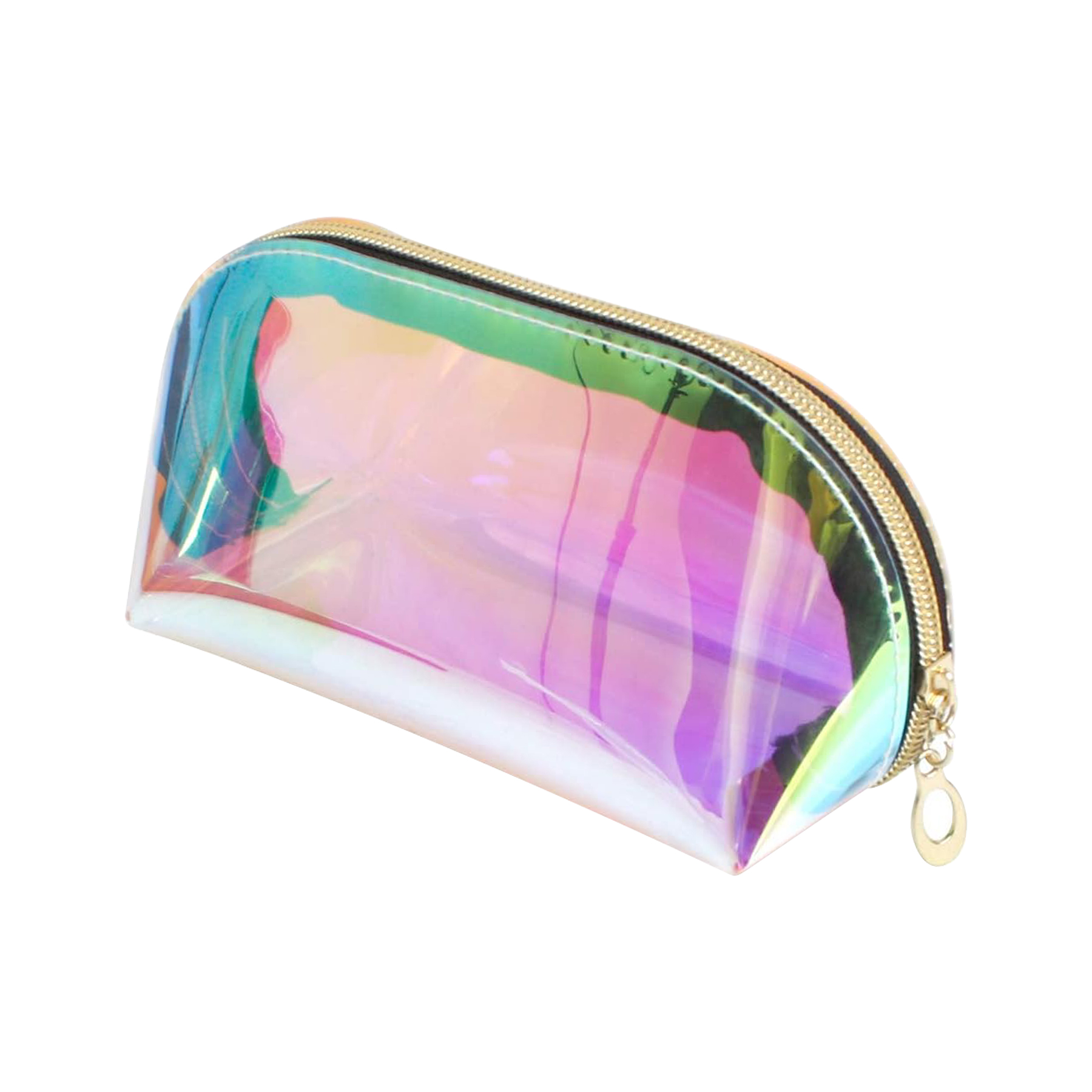 Transparent TPU Laser Holographic Cosmetic Makeup Bag 2