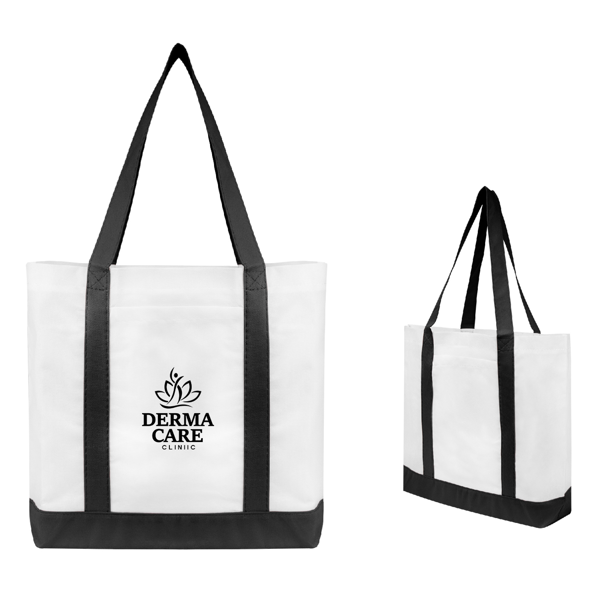 Non-Woven Tote Bag With Trim Colors 4
