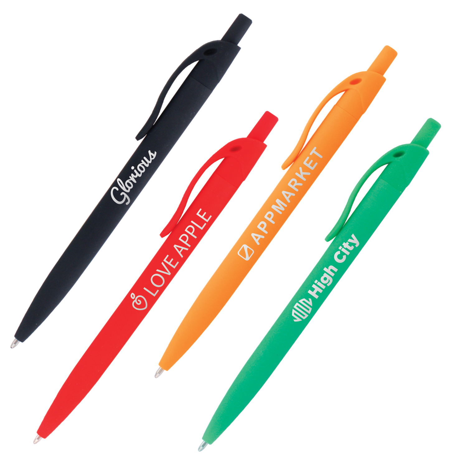Simplicity Softy Plastic Pen (1 Color Imprint) 1