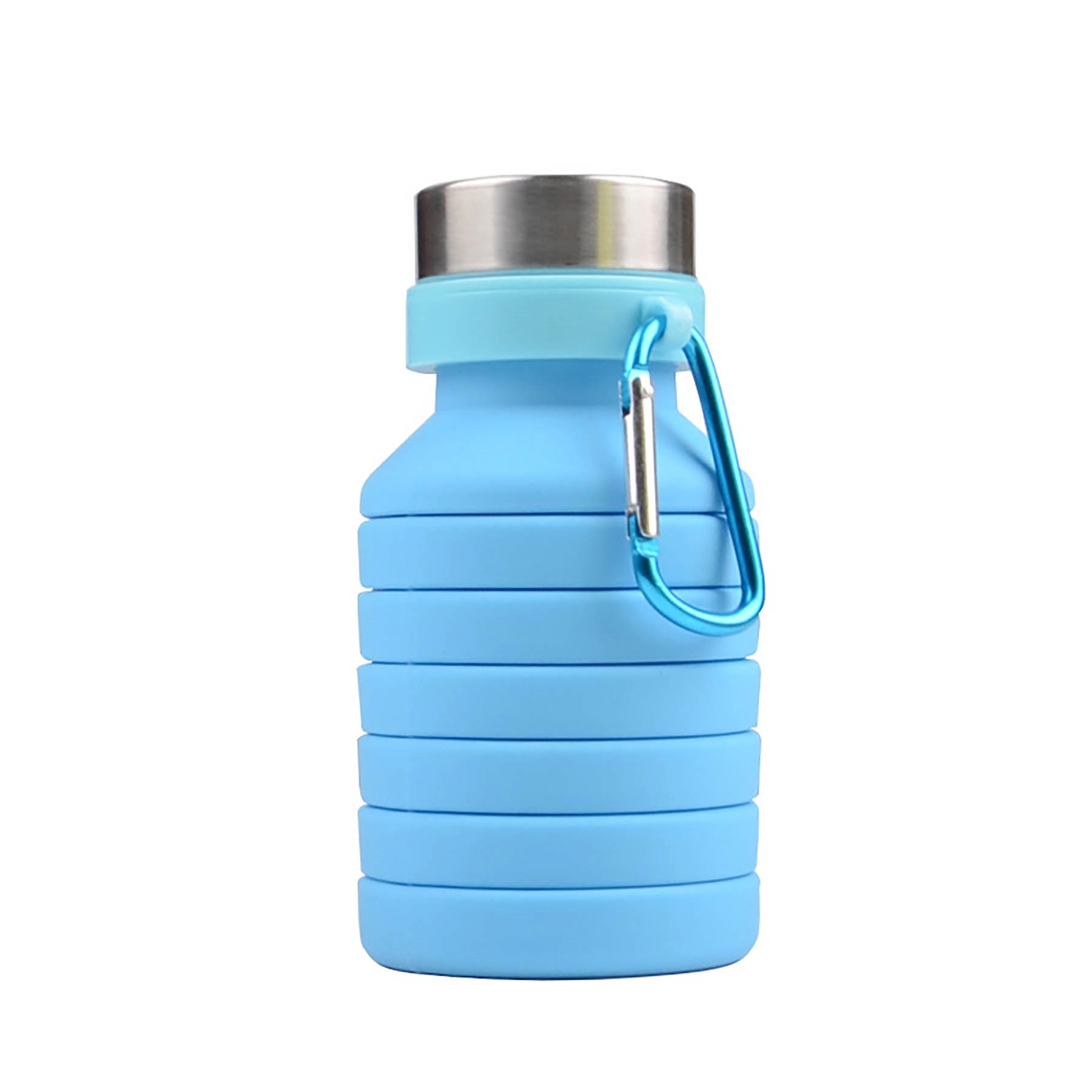 Collapsible Water Bottle BPA Free Sports Travel Portable 2