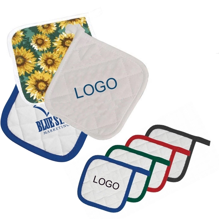 Cheap Promo Quilted Cotton Pot Holder - Small size 2