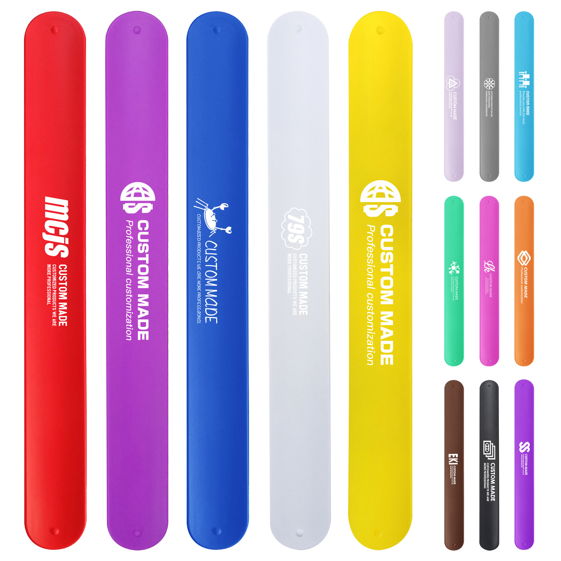 Silicone Slap Bracelet 10