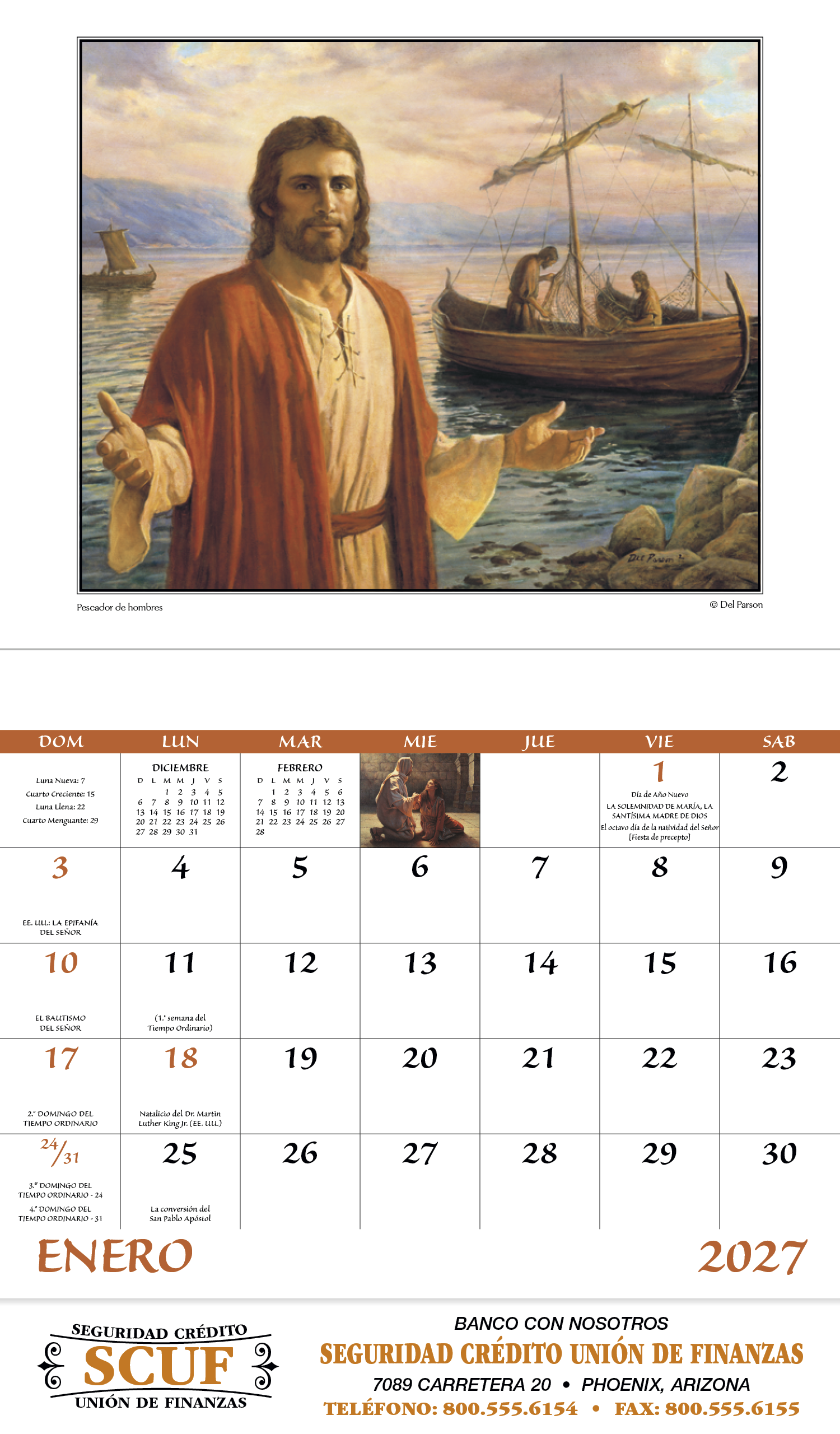 Good Value™ Regalo de Dios - Stapled Calendar 72