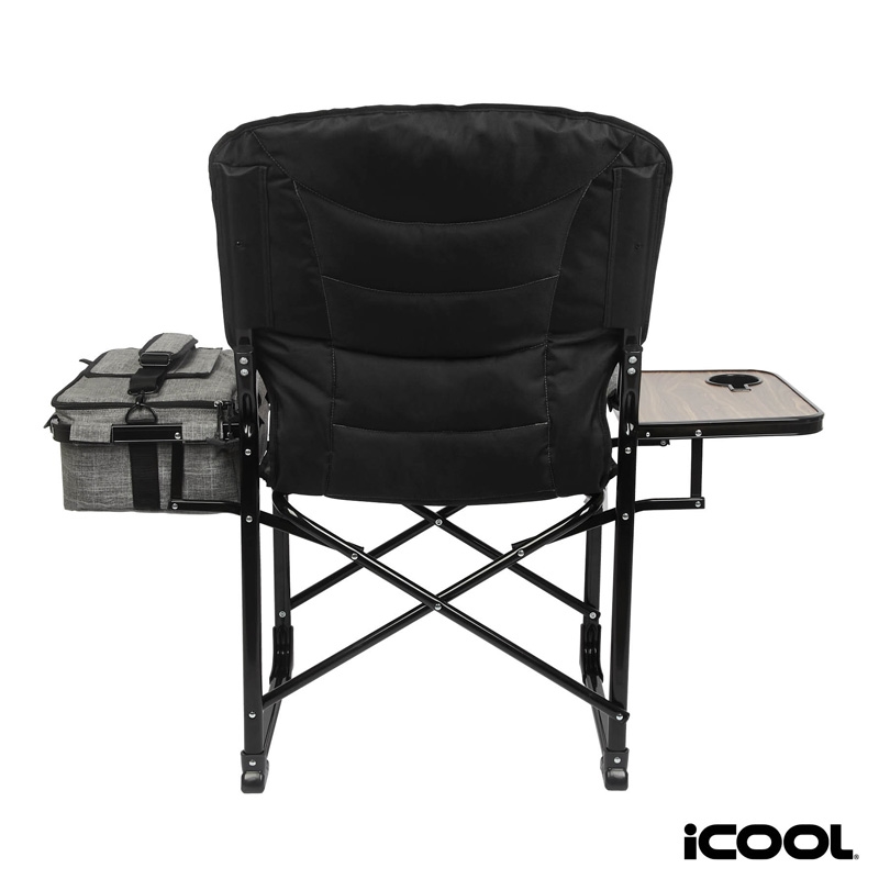 iCOOL Twin Peaks Deluxe Camping Chair With 18-Can Cooler 70