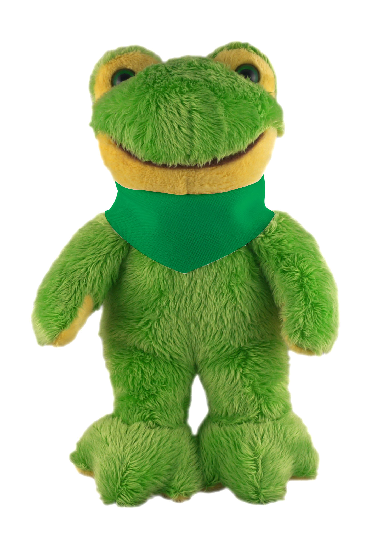 Soft Plush Stuffed Frog with Bandana 5