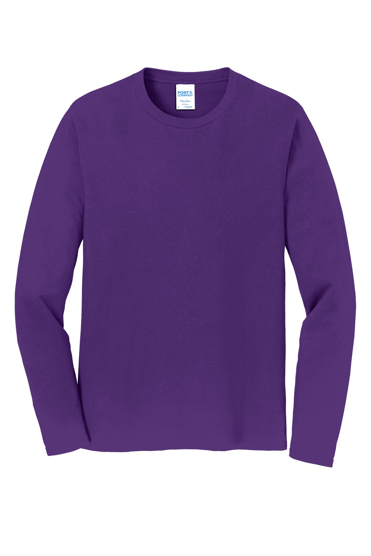 Port & Co Long Sleeve Fan Favorite Tee. PC450LS 115