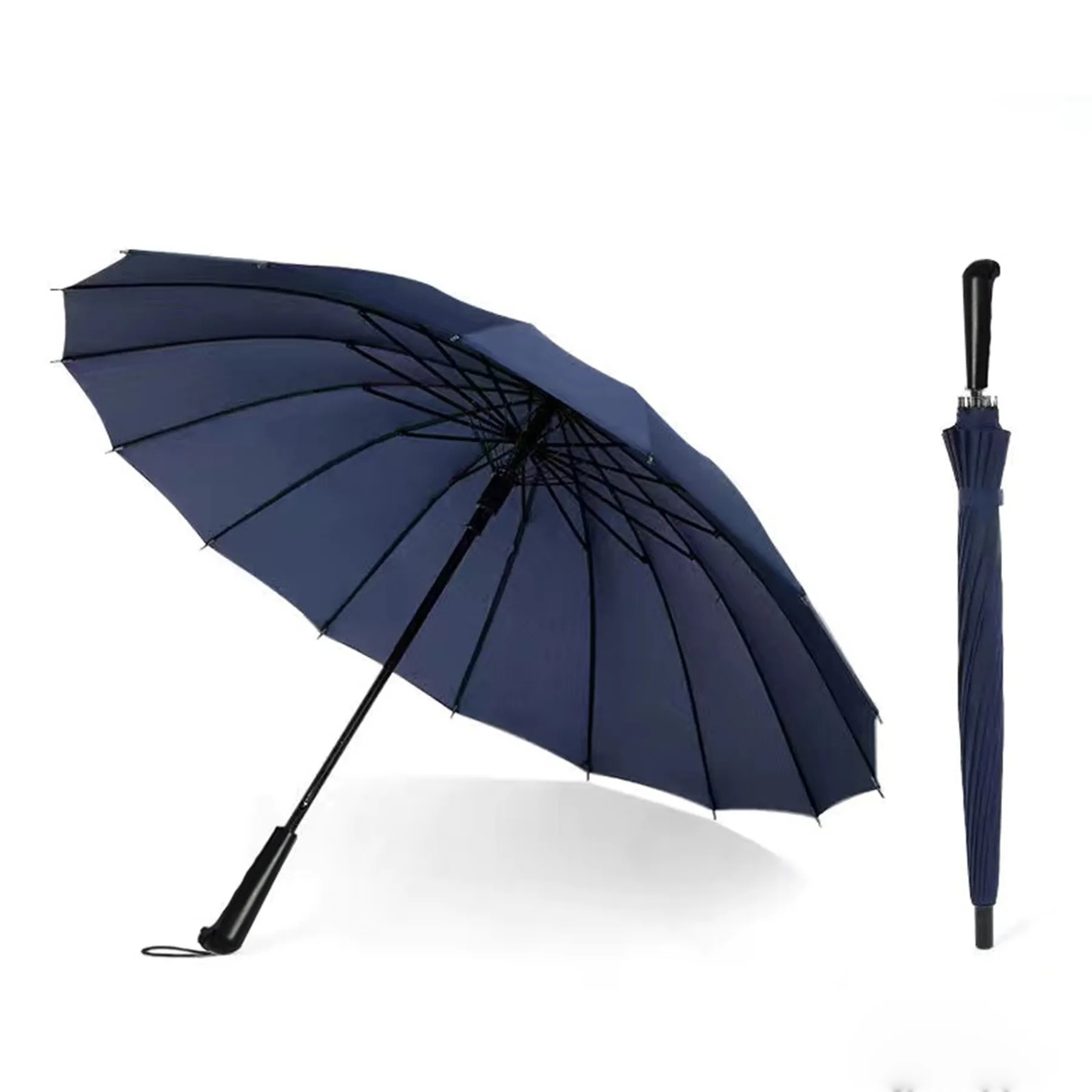 40" Arc Windproof Long Handle Golf Umbrella 9
