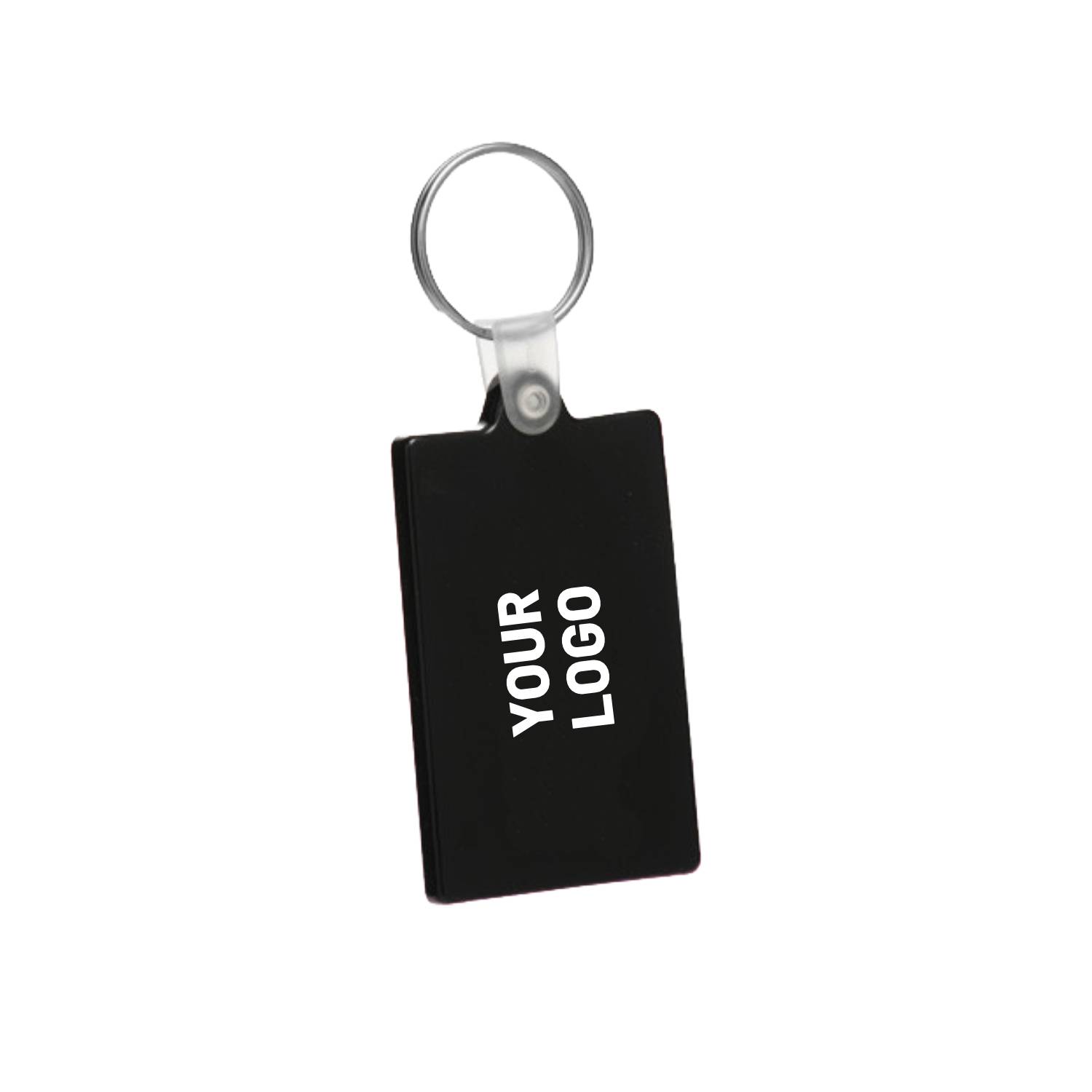 Rectangle Soft Plastic Keychain 6