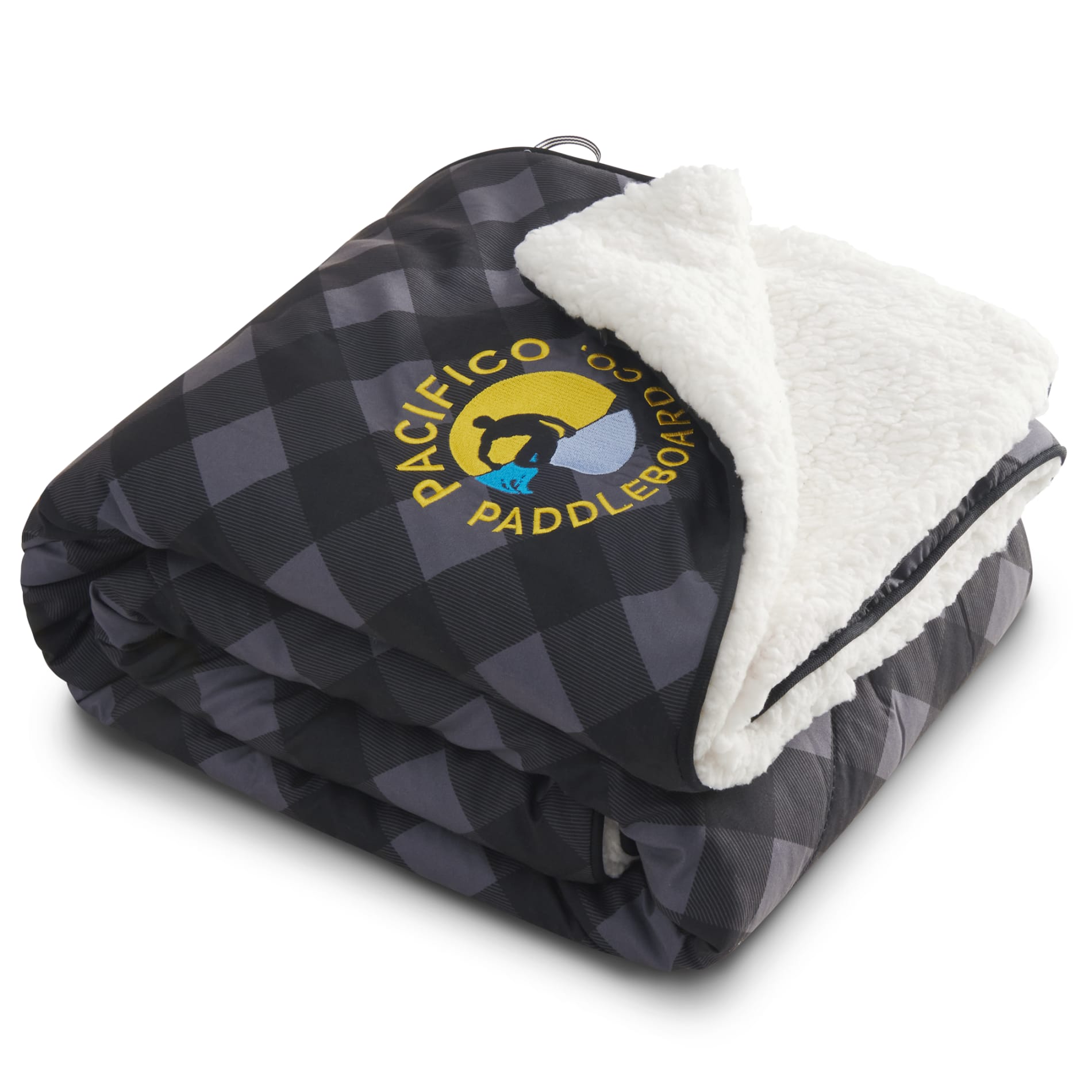 High Sierra Roll-Up Puffy Sherpa Blanket 14