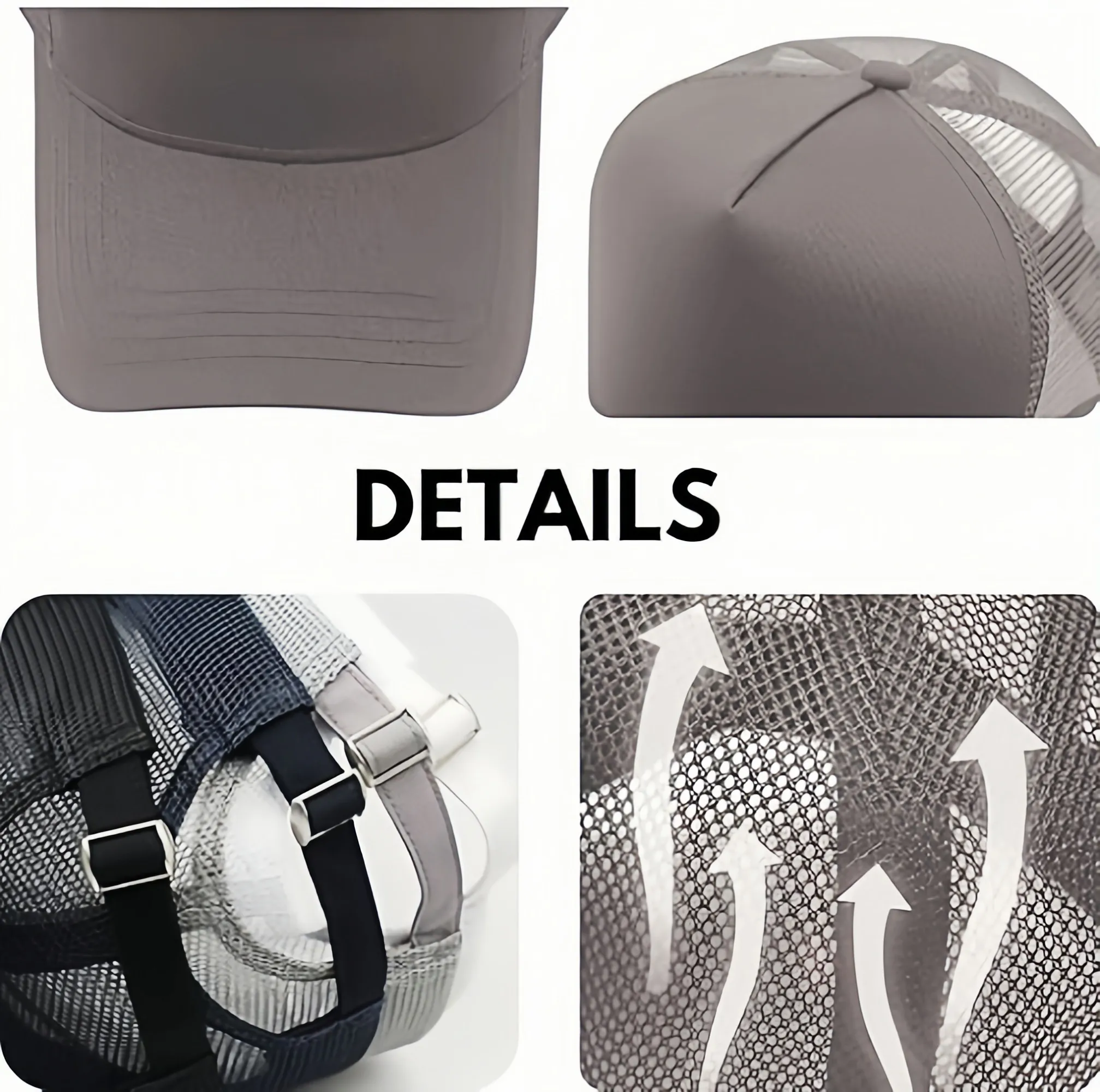 Foam Trucker Hat With Mesh Back 5