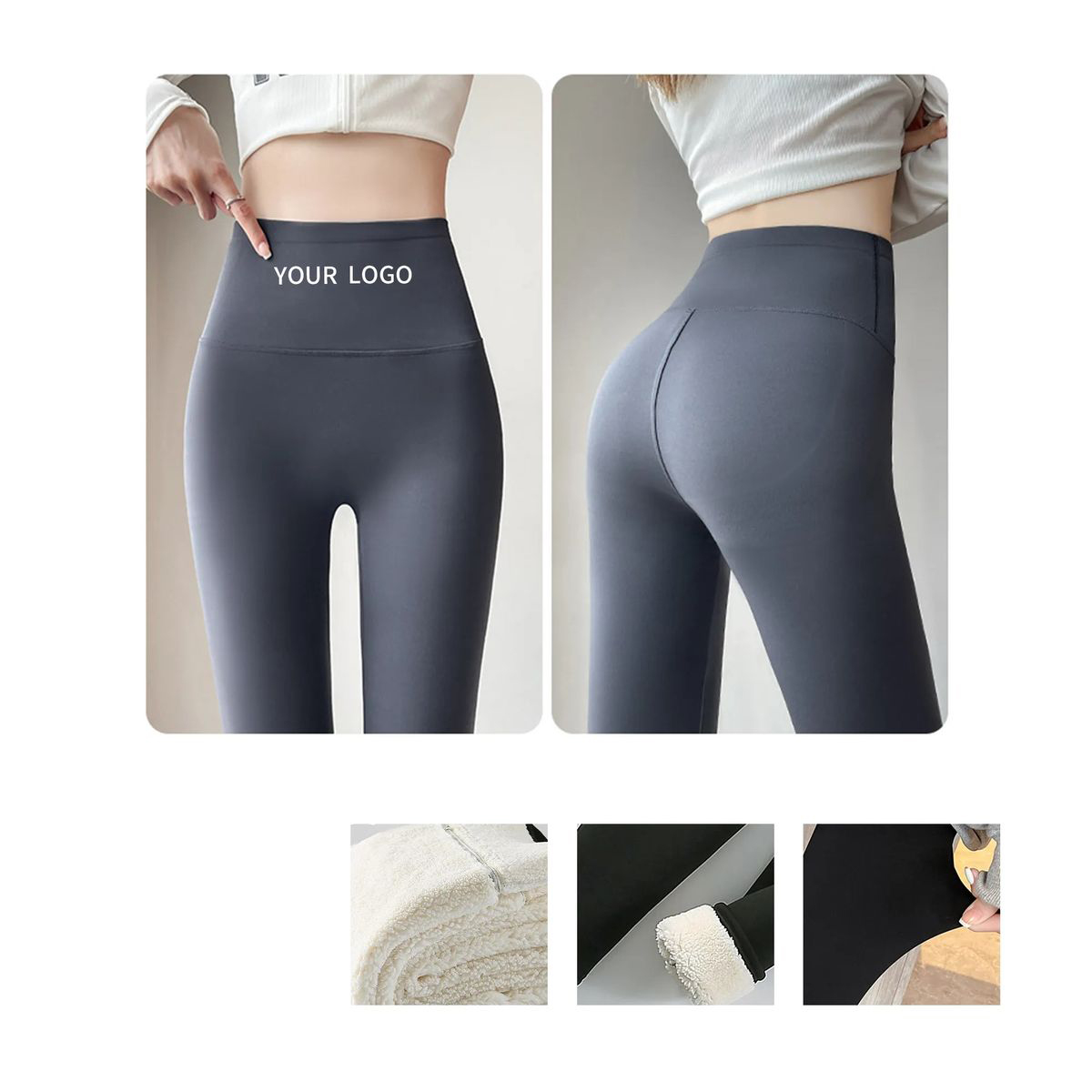 Fleece Lined Yoga Leggings for Winter Workouts 5