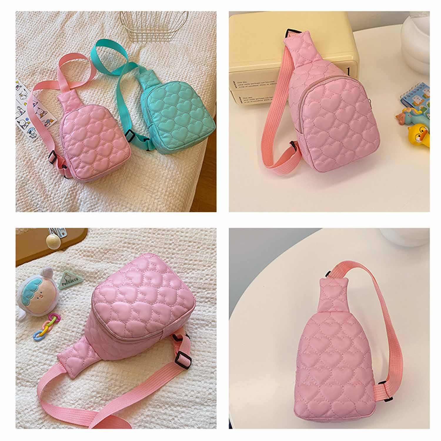Lingge embroidery thread mobile phone storage bag 4