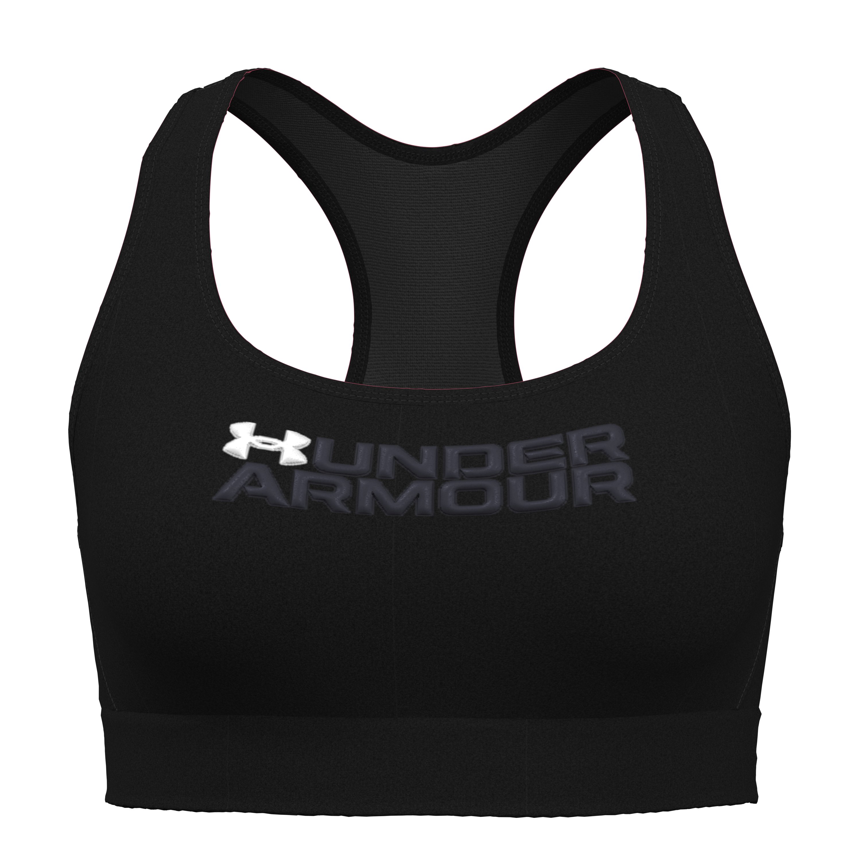 HeatGear Mid Graphic Women's Sports Bra 2