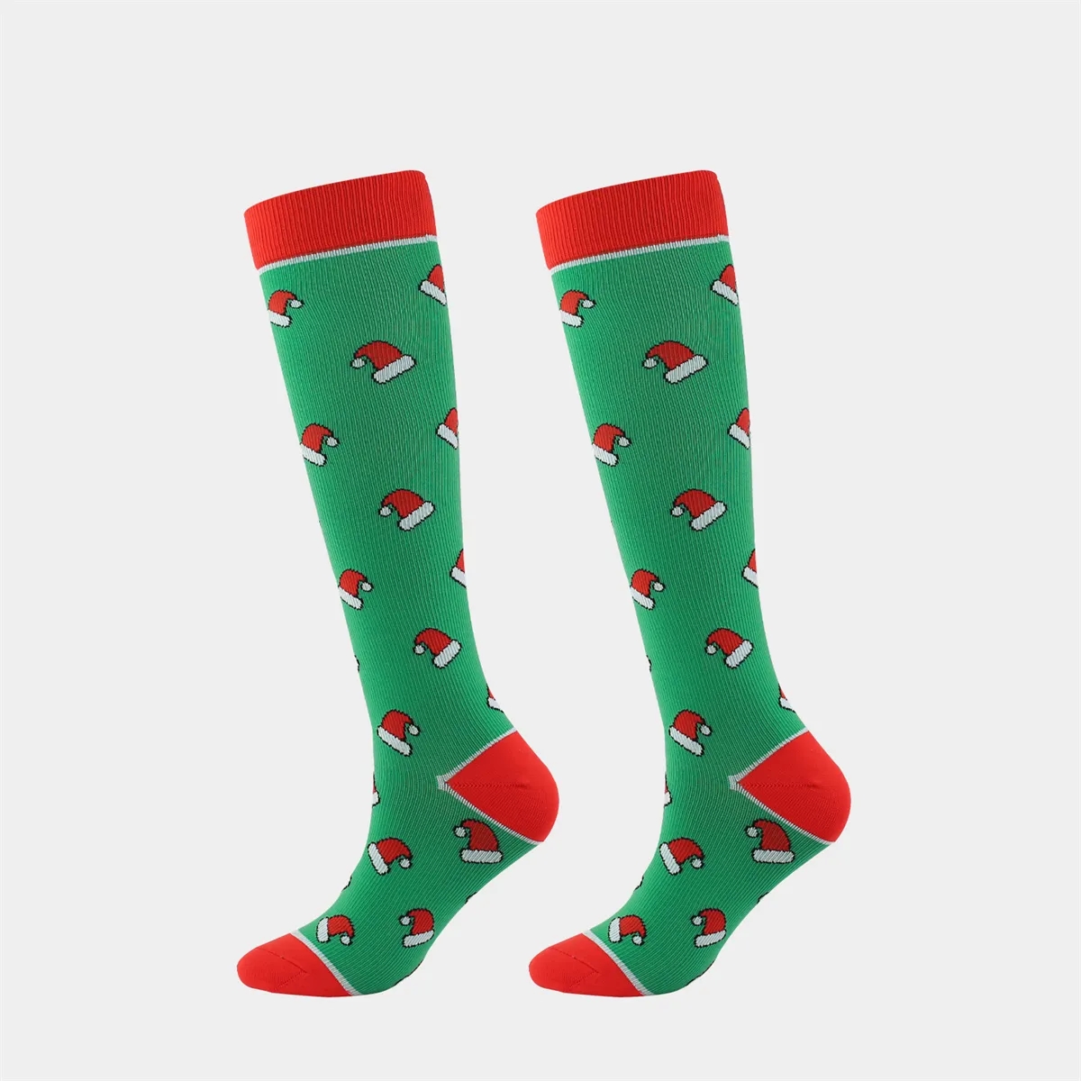 Christmas Compression Socks for Women & Men 15-20mmHg 2