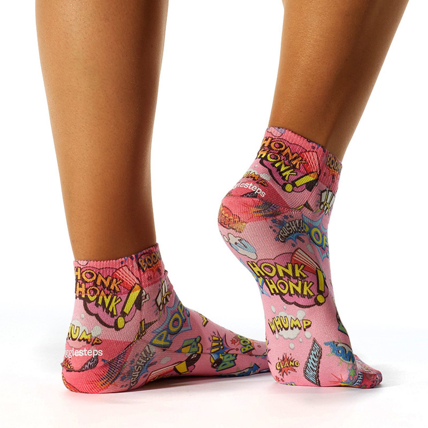 Low cut sublimated full color Socks, 200 needle 3