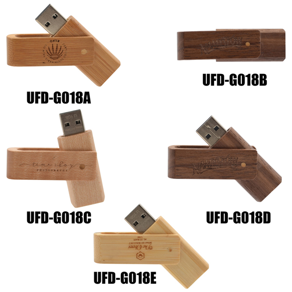 Eco-Friendly with Swing Out Cap Free USB Flash Drive 2