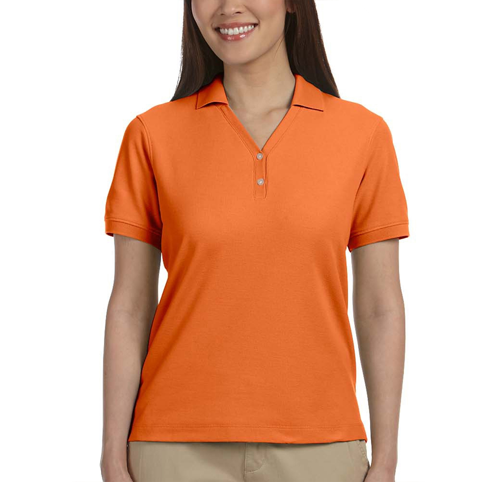 Devon & Jones® Ladies' Y-Collar Golf Polos 25
