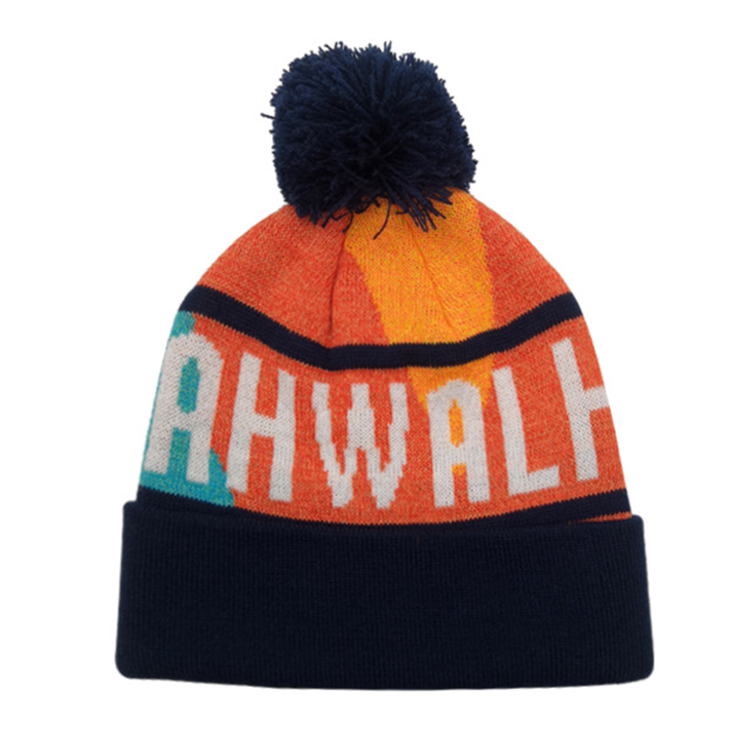 Acrylic Pompom Winter Warm Ski Hat 8