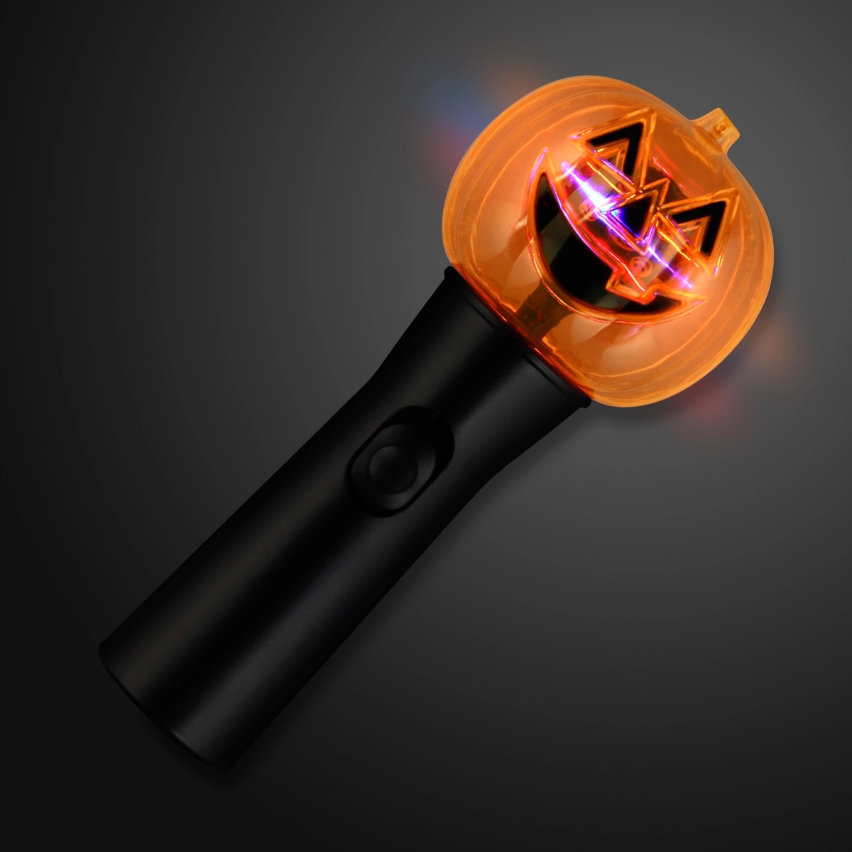 Pumpkin Fun Halloween Wand With Spinning Lights 1