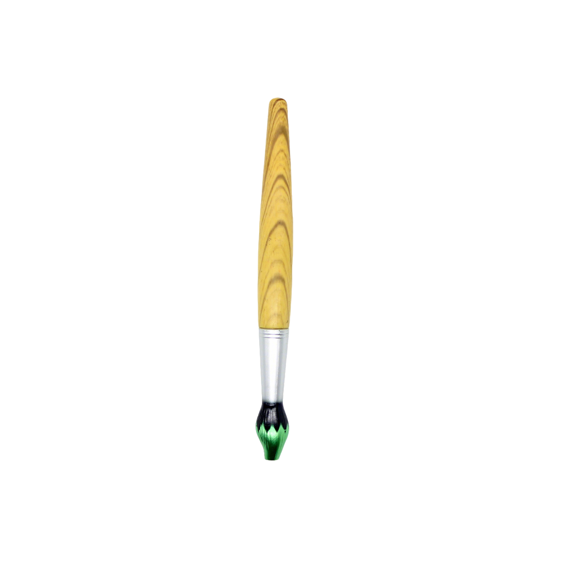Brush Style Ballpoint Pen Plastic Barrel 6.06" 7