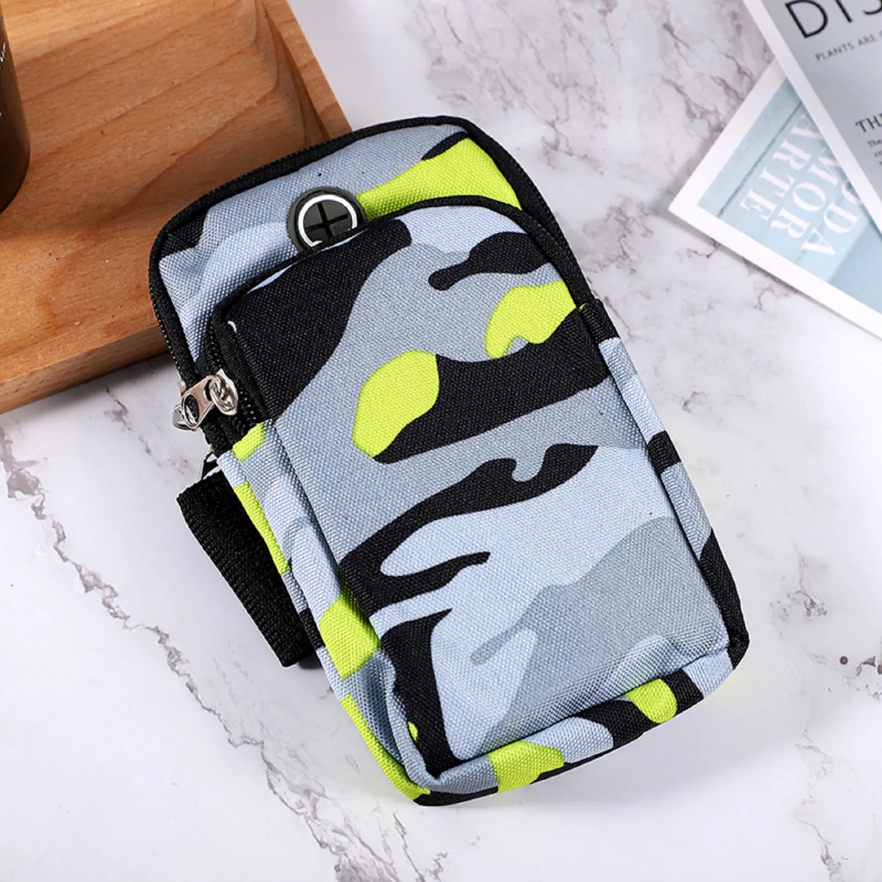 6" Camouflage Waterproof Phone Arm bag 5