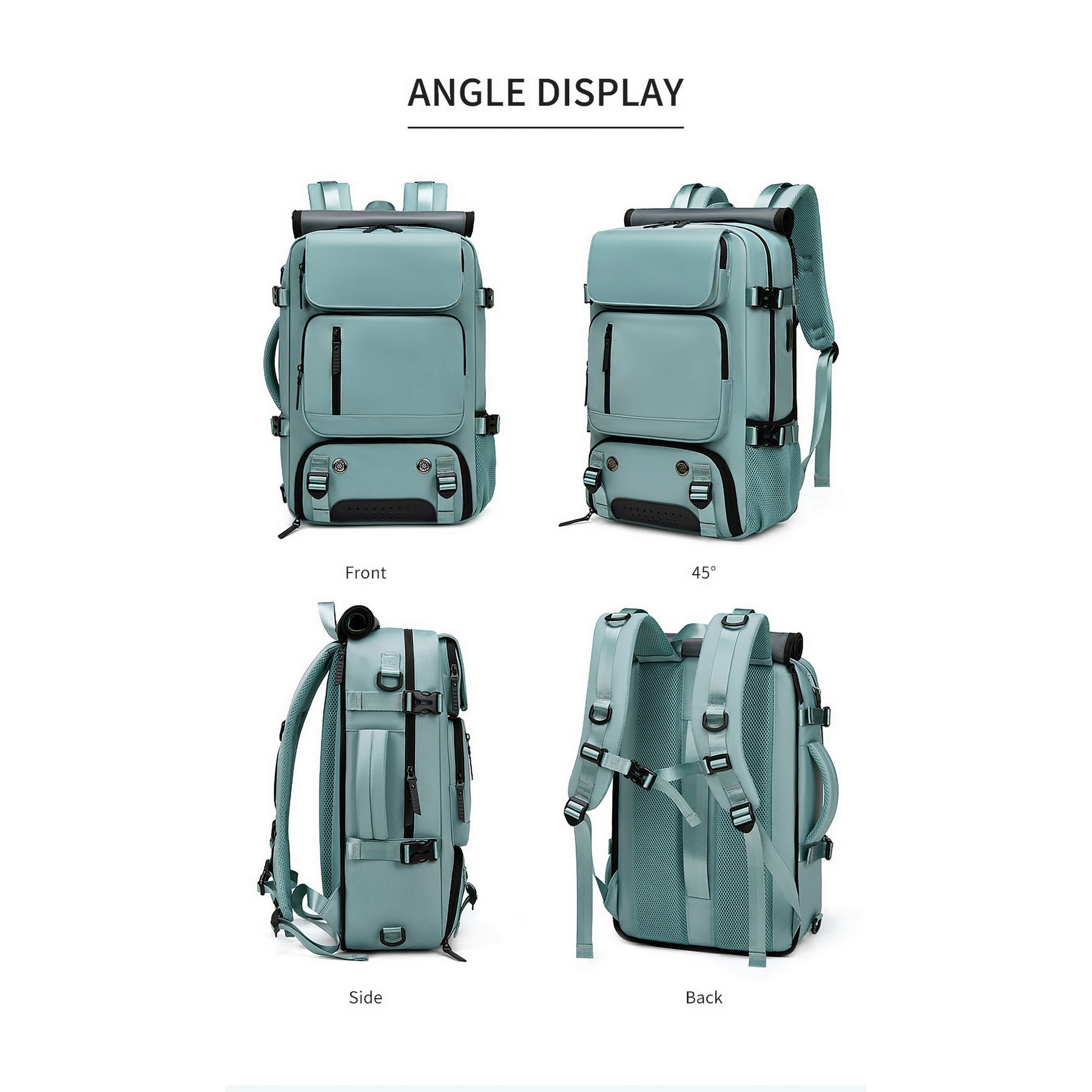Airline Approved Luggage Bag with USB Charging Port 7