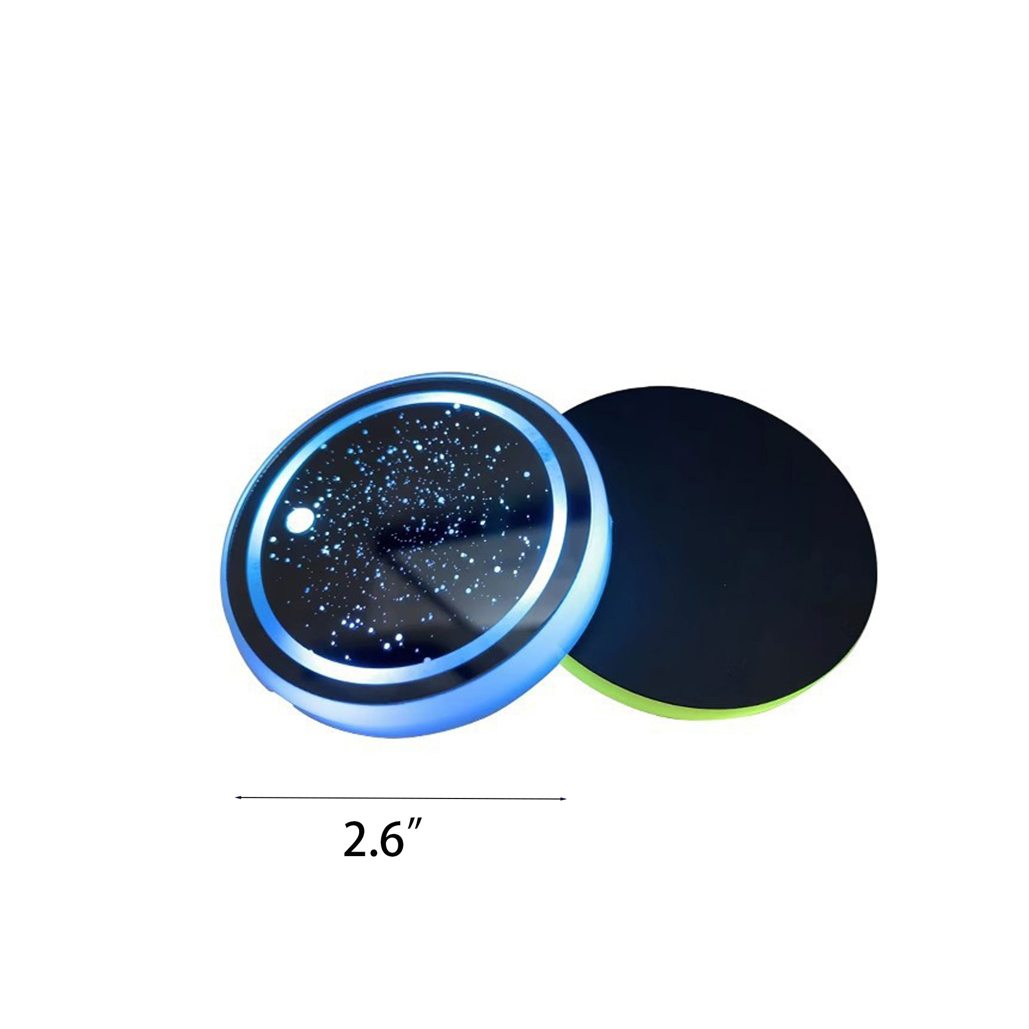 2 Pcs Led Car Coasters 3