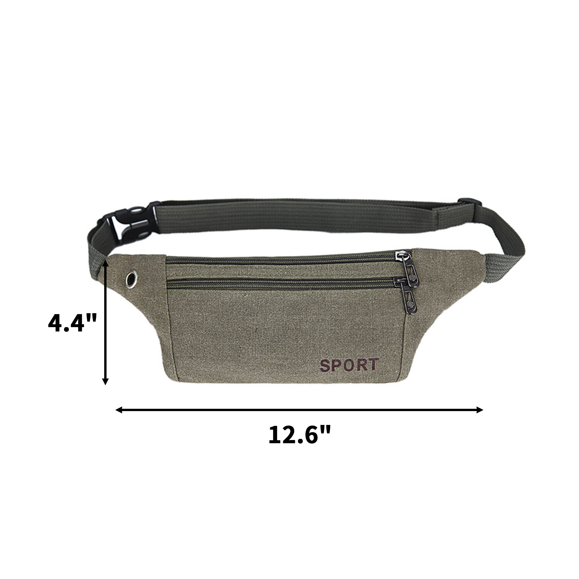 Oxford Fanny Pack 12.6 x 4.4" 3
