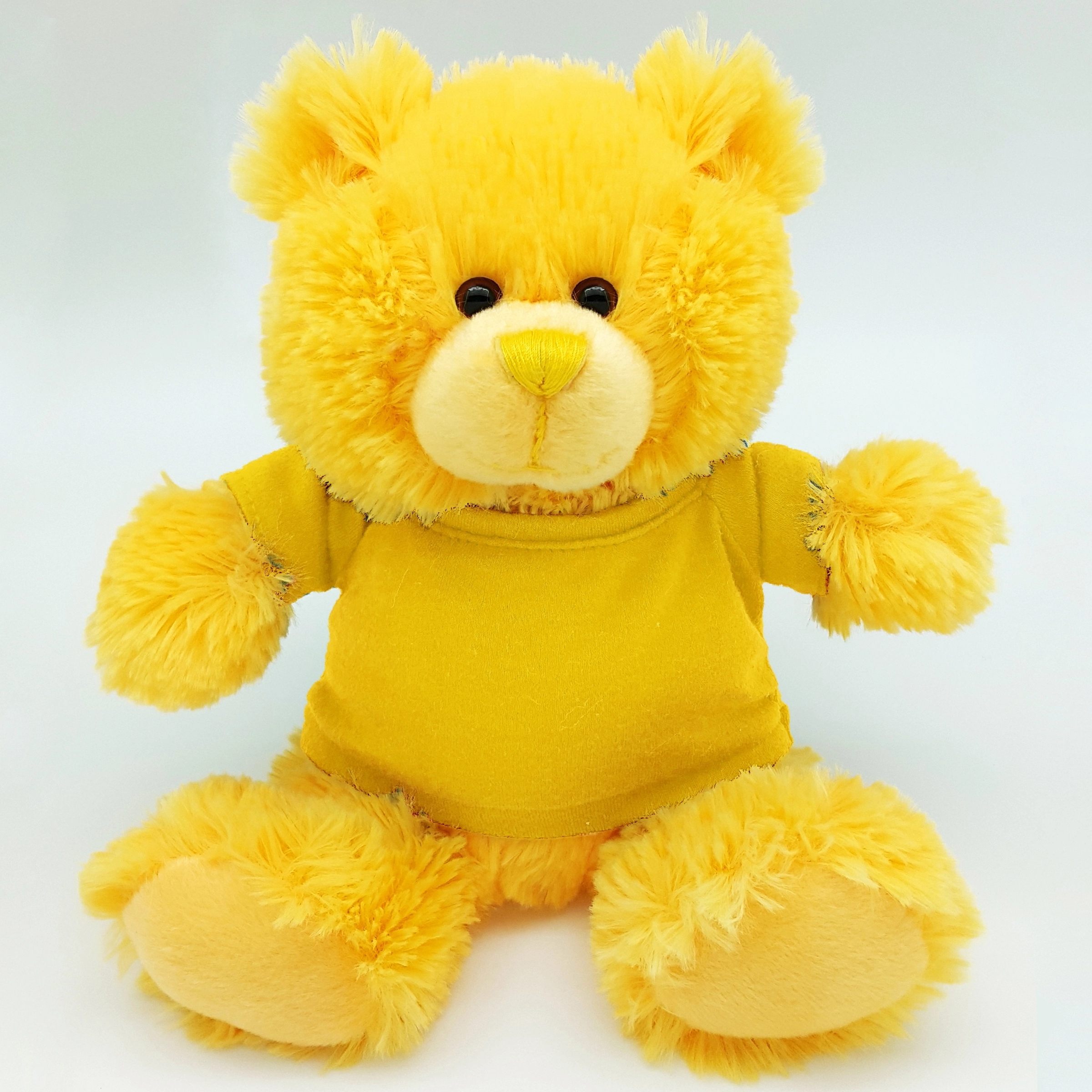 8" Bright Color Yellow Bear 6