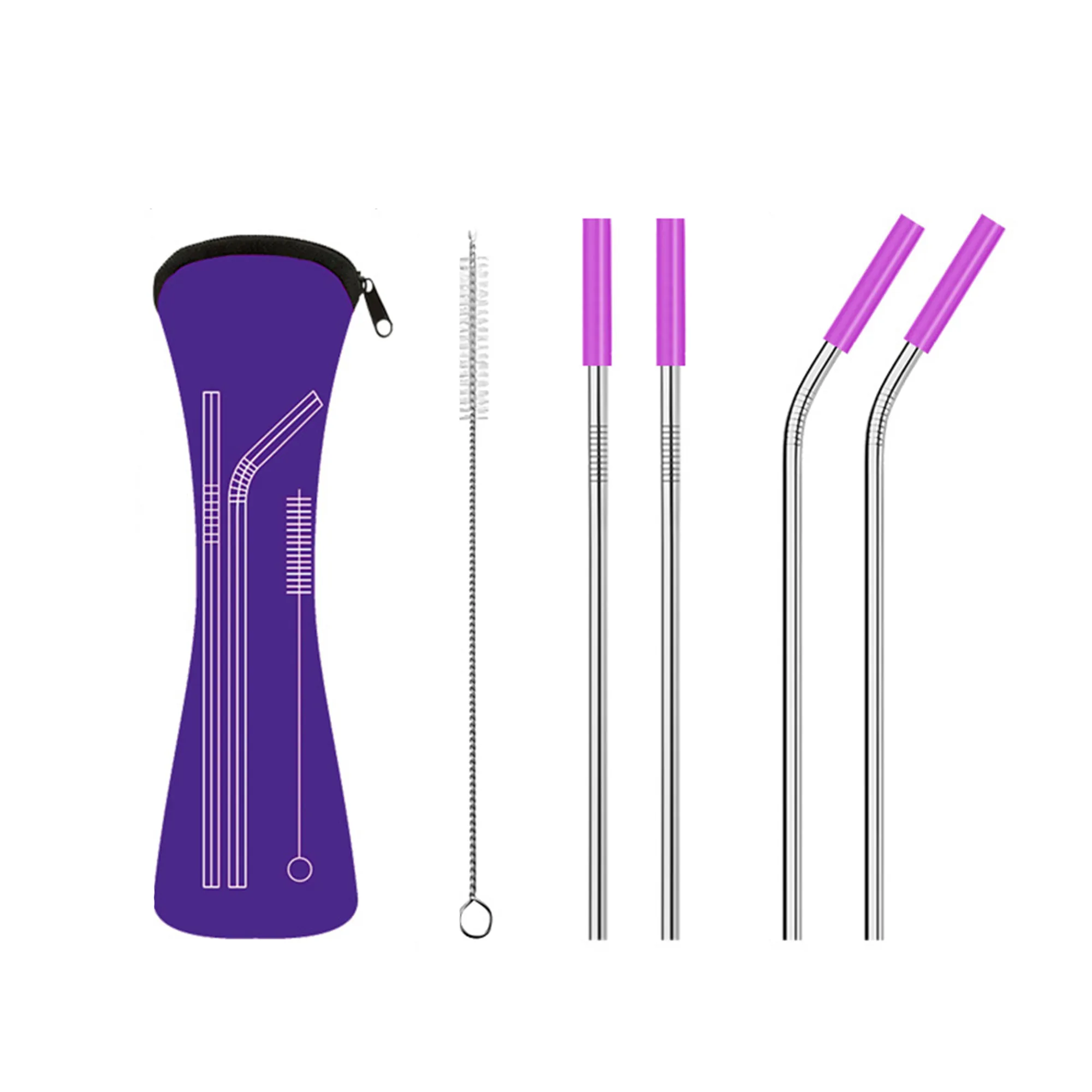 Stainless Steel Straw Set 1