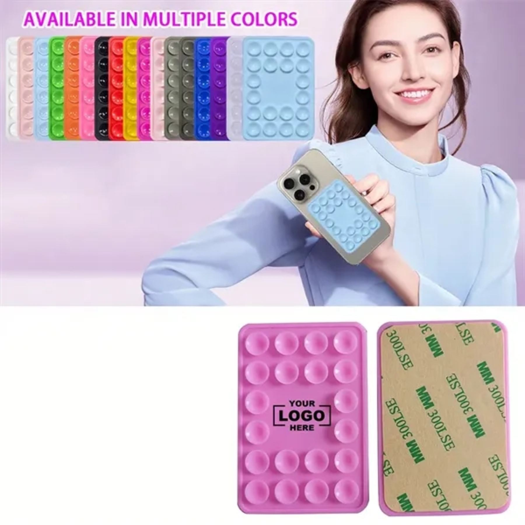 Silicone Suction Phone Case Mount
2