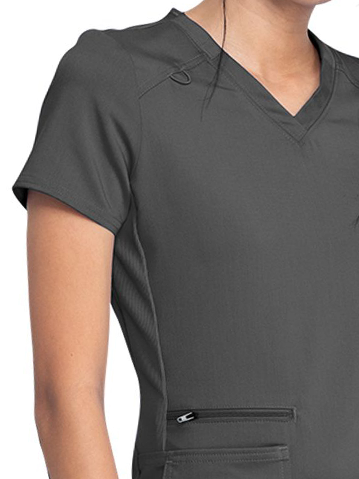 Dickies Medical - Balance - Women's 5-Pocket Rib Knit V-Neck Top 19