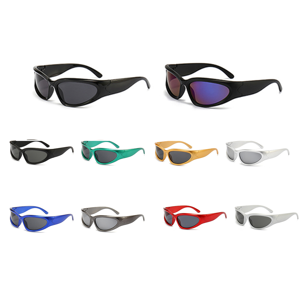 Fashion Narrow Square Frame Sunglasses 2