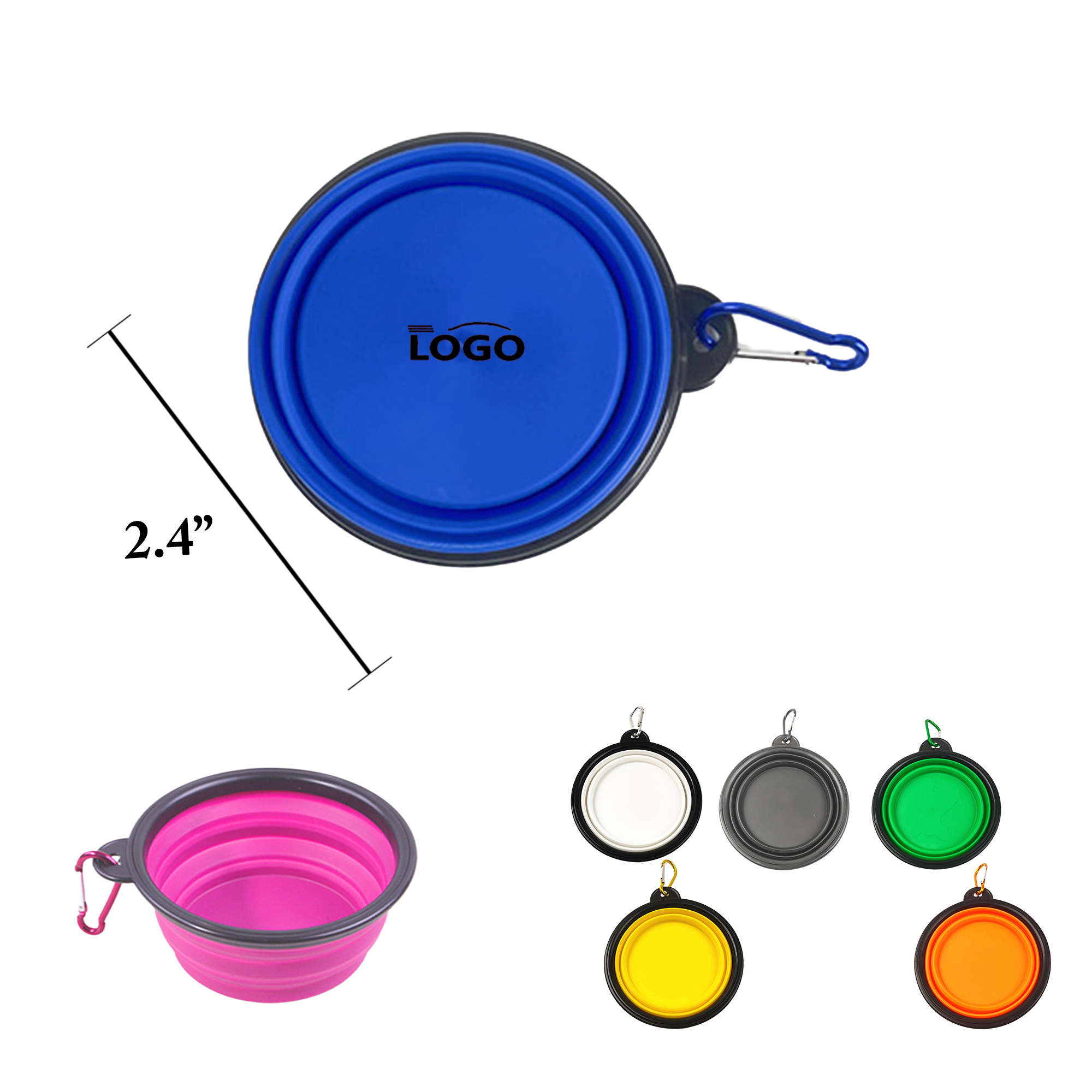 Portable Multi-Size Pet Water Bowl 11